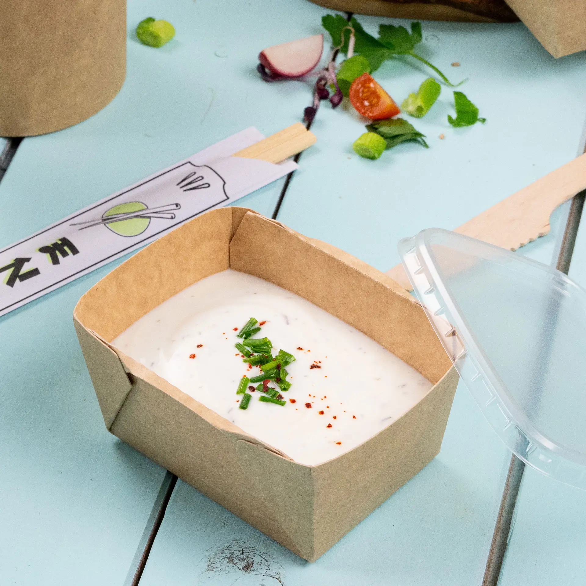 Cardboard-deli containers 250 ml, 10.5 x 8 x 5 cm, brown, rectangular, PE-coated dfc01130-karton-feinkost-schalen-250-ml-105-x-8-x-5-cm-braun-rechteckig-pe-beschichtet-7