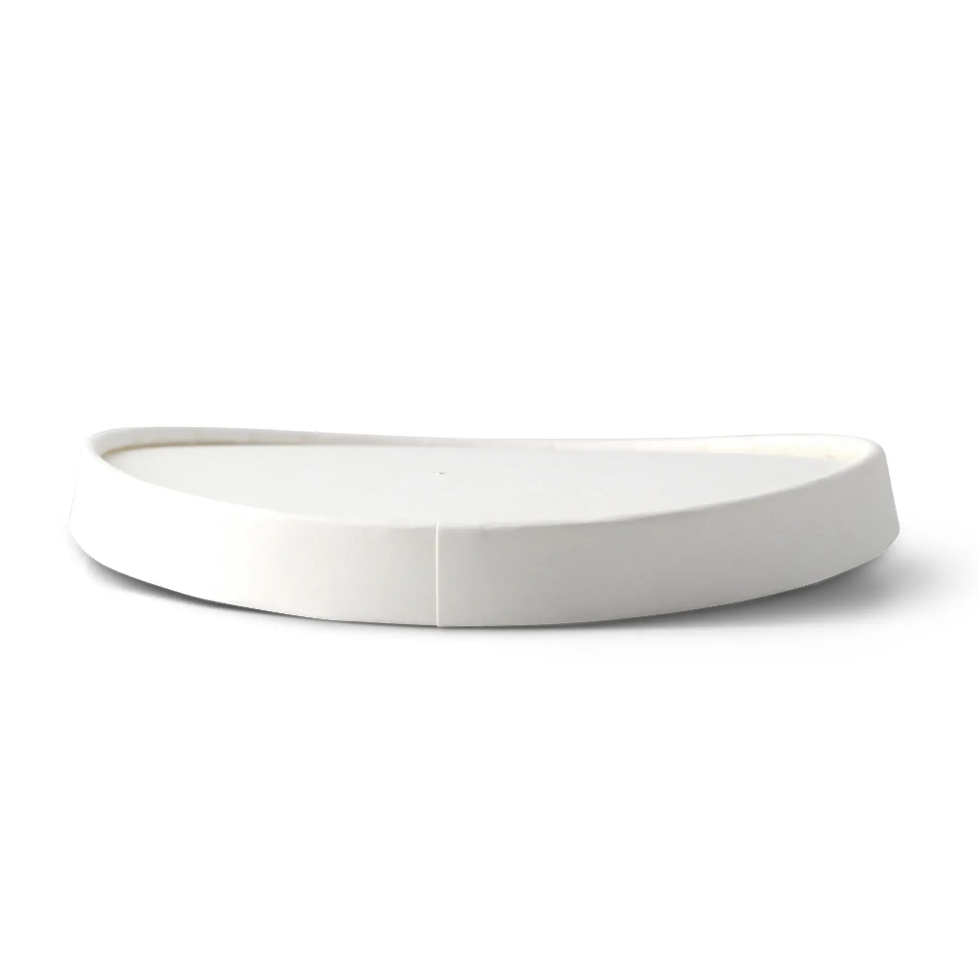 Cardboard lid with membrane (coated) Ø 150 mm, white, round (for paper bowls) Cardboard lid with membrane (coated) Ø 150 mm, white, round (for paper bowls)