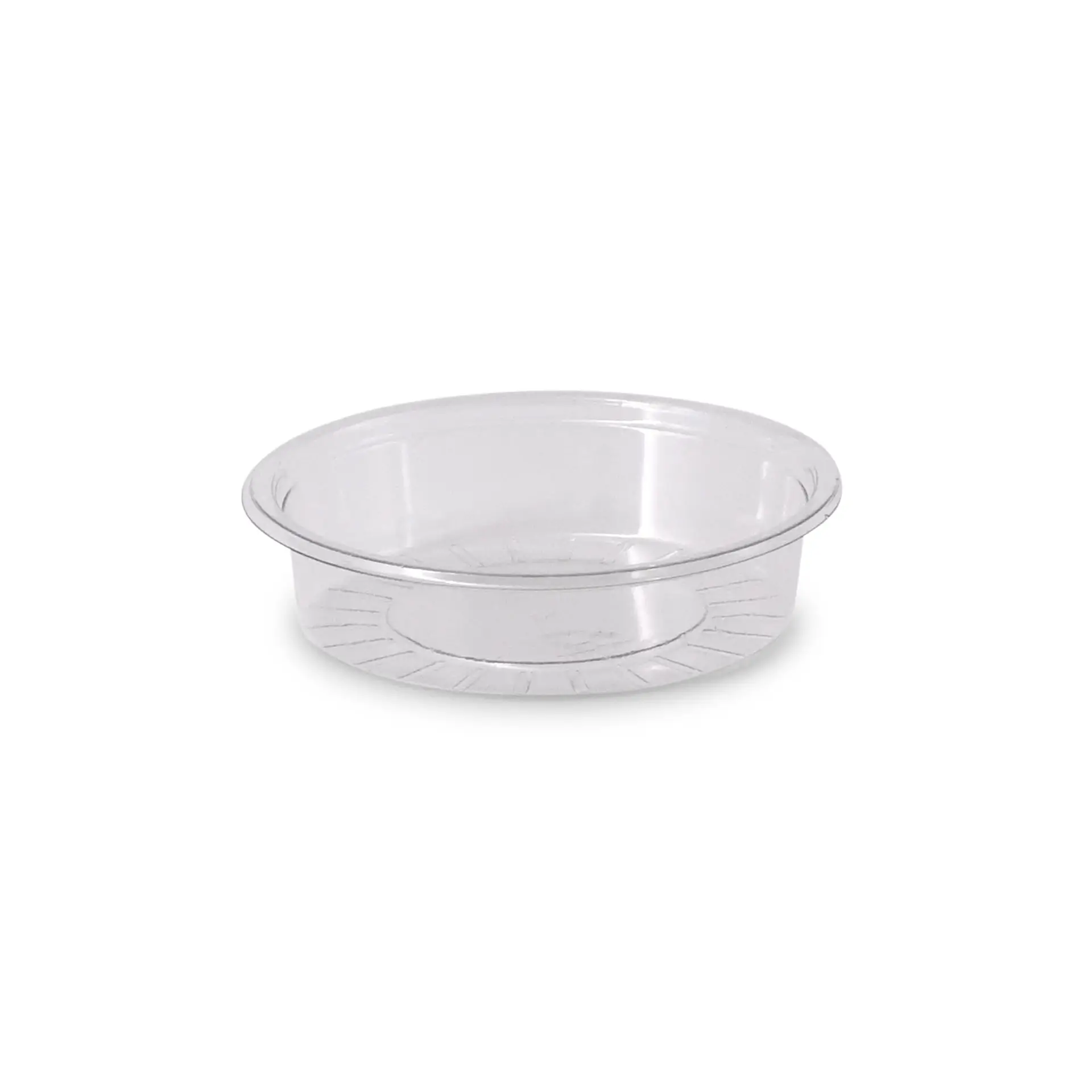 50 ml / 1.8 oz rPET sauce pots, Ø 75 mm, clear dfc02506-rpet-portionsbecher-50-ml-75-mm-transparent-1