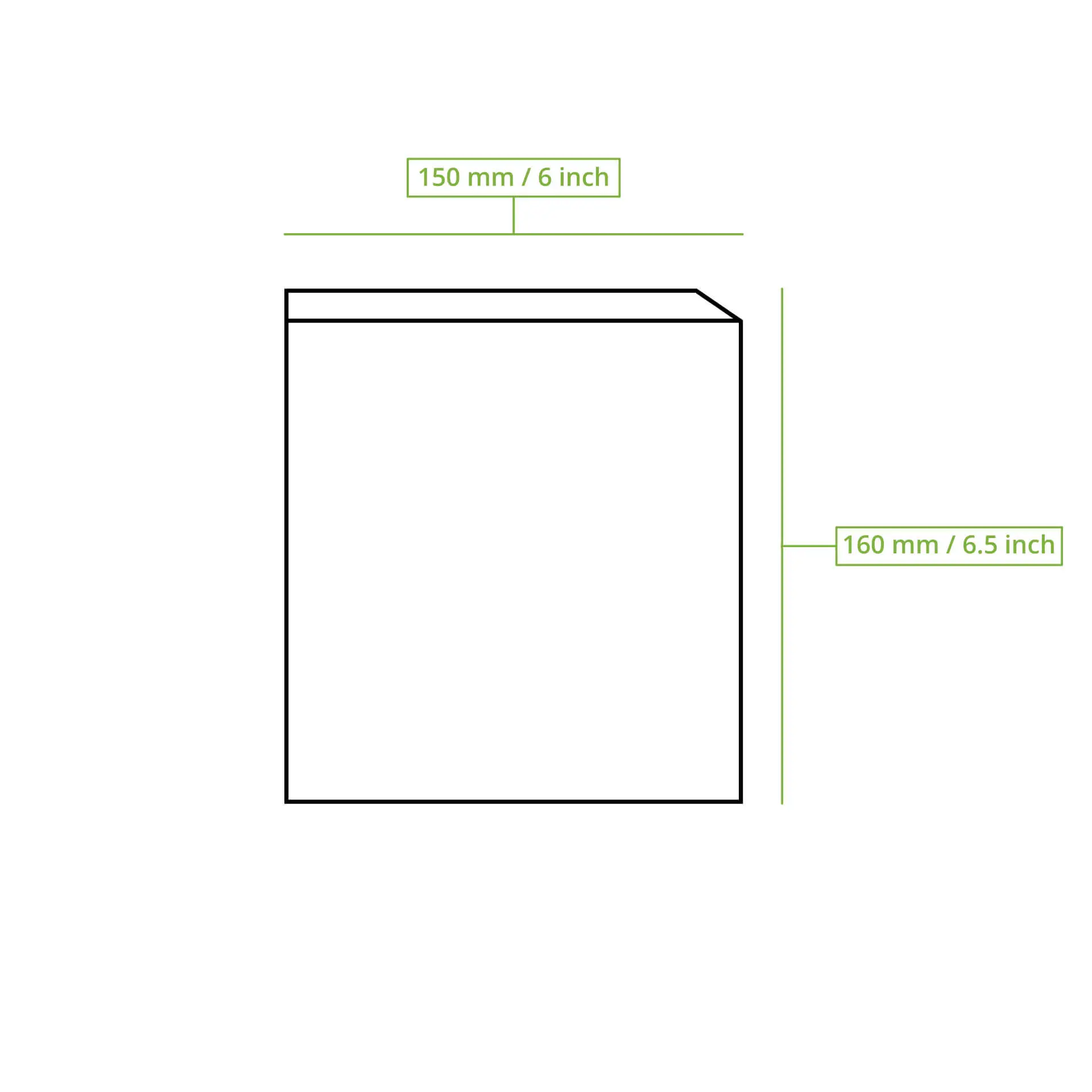 Snacktaschen mit Fenster | Green Box Snacktaschen mit Fenster | Green Box