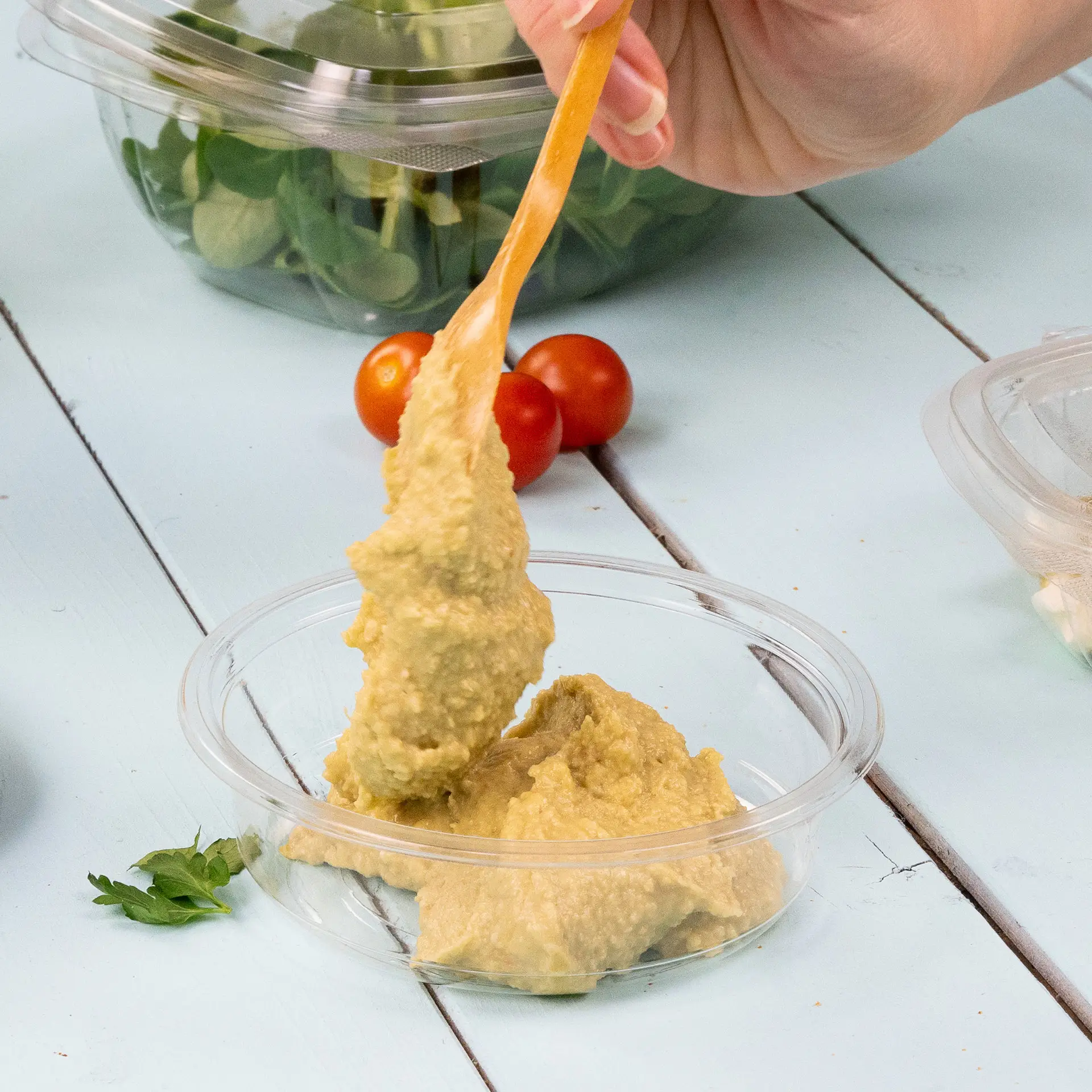 Reusable spoons 18 cm, caramel / brown dse06256-mehrweg-loeffel-18-cm-braun-5