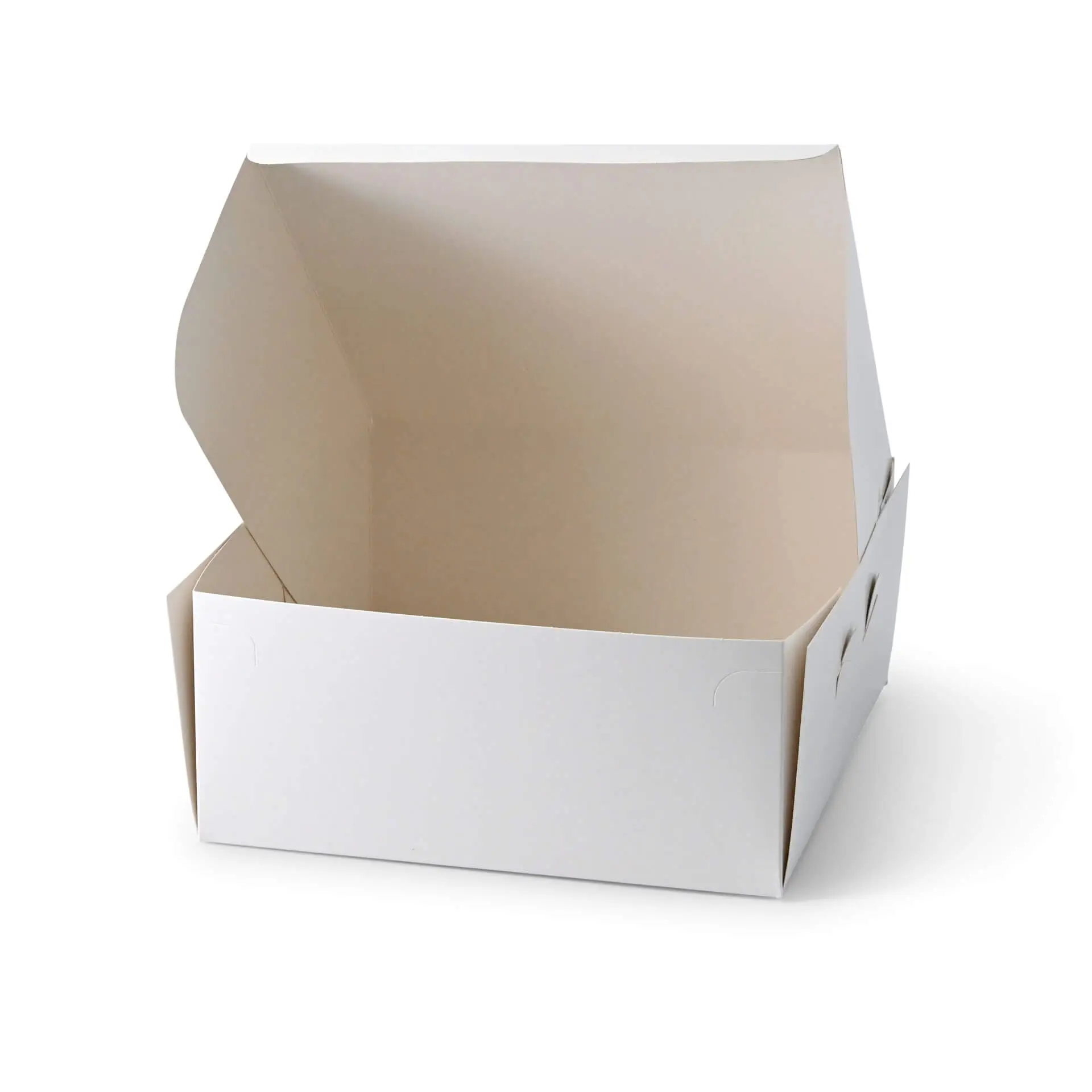 Cakebox M, 23 x 23 x 10 cm, white