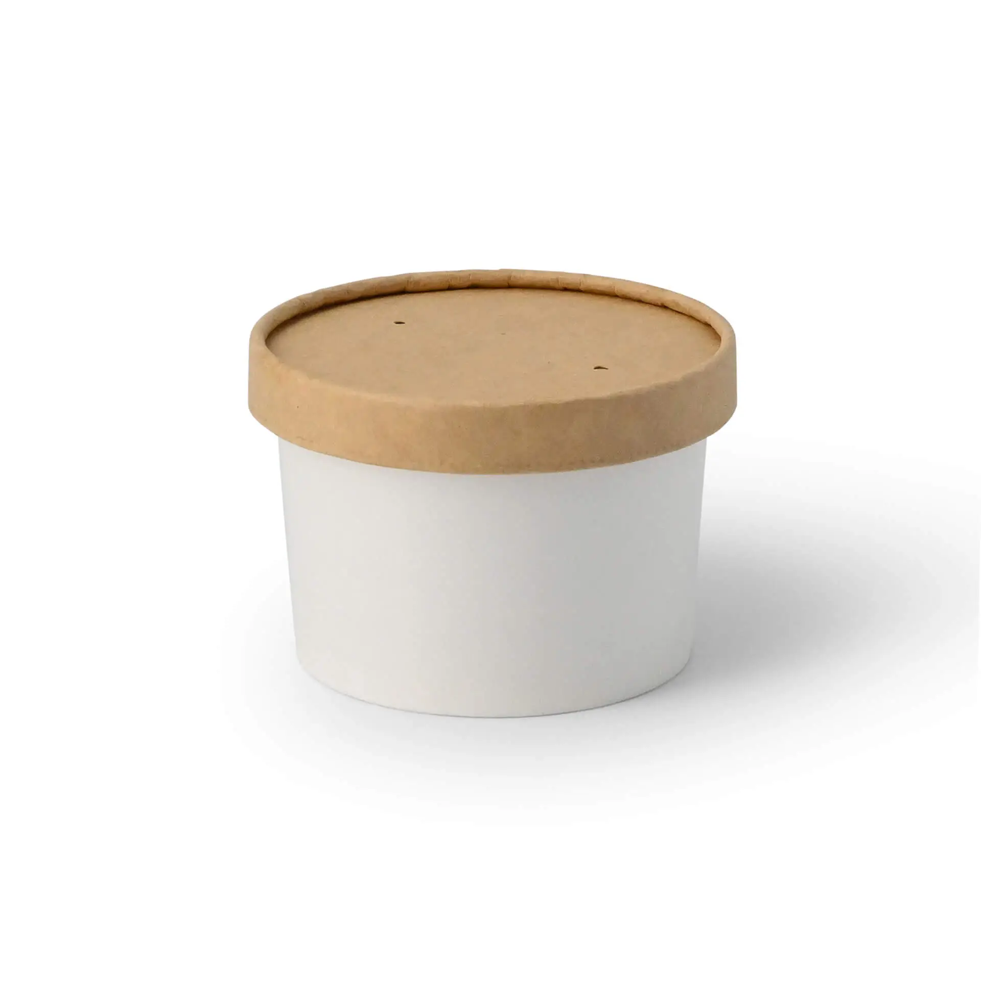 8 oz, max. 9.5 oz Paper Ice Cream Cups M, Ø 92 mm, white
