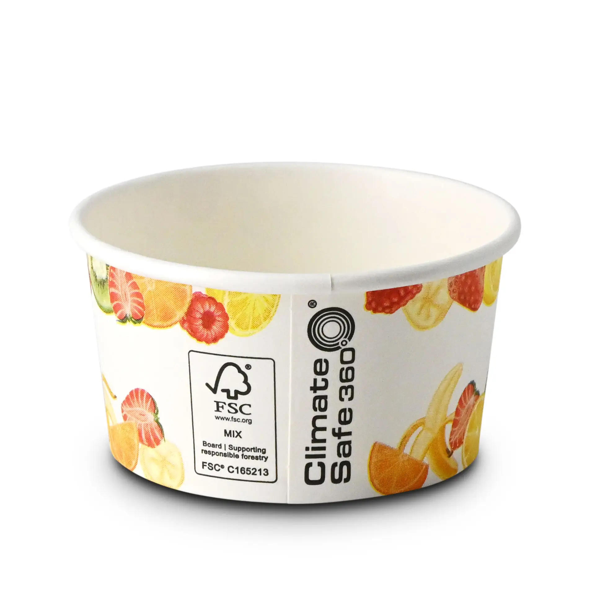 6 oz, max. 7.5 oz Paper cups ice cream XS (coated), Ø 92 mm, printed con30020-01-1-eisbecher-bedruckt-beschichtet-s-fruechte-150-ml-max-220-ml-92-mm-2