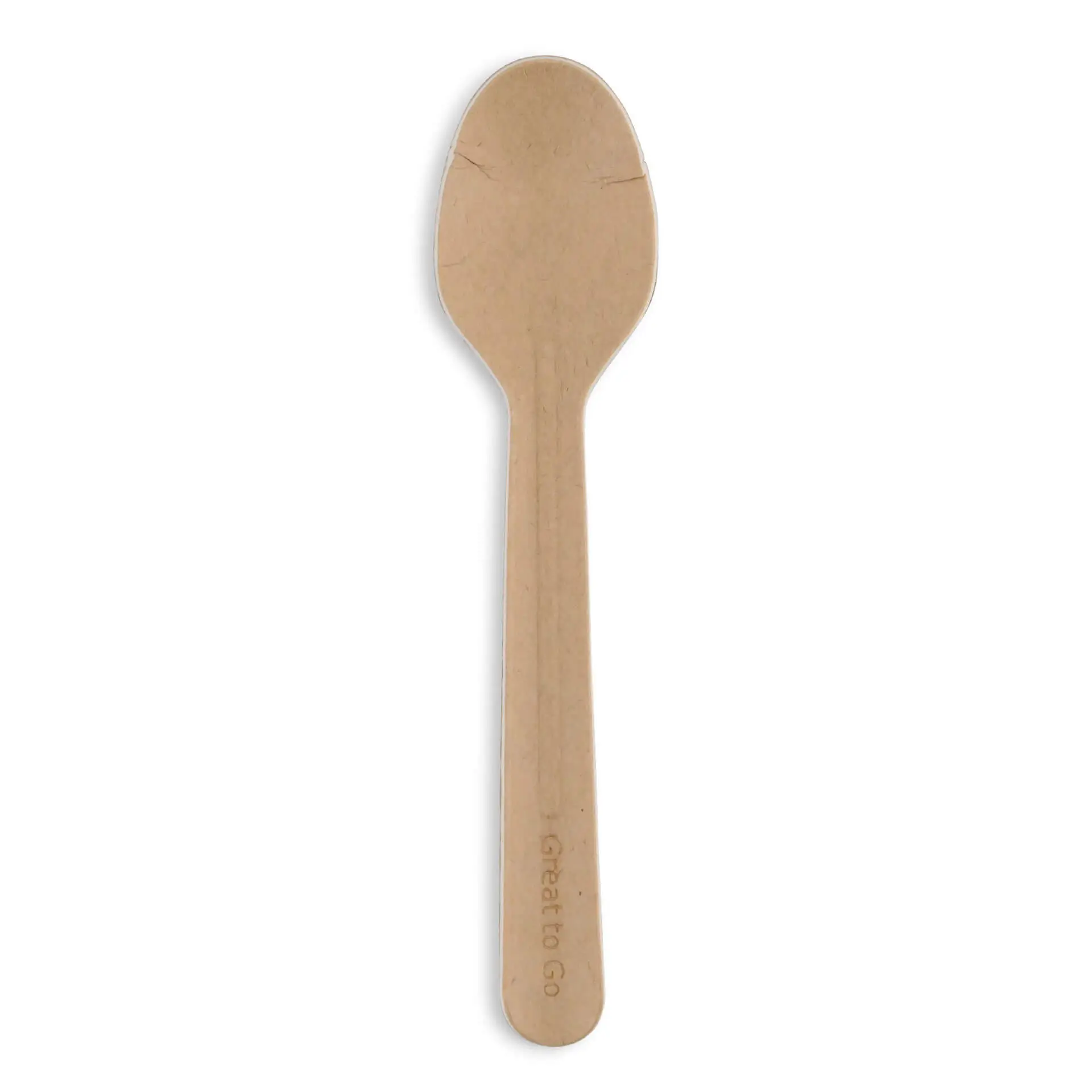 Paper spoons 16,5 cm, kraft dse063651-papierloeffel-165-cm-braun-1