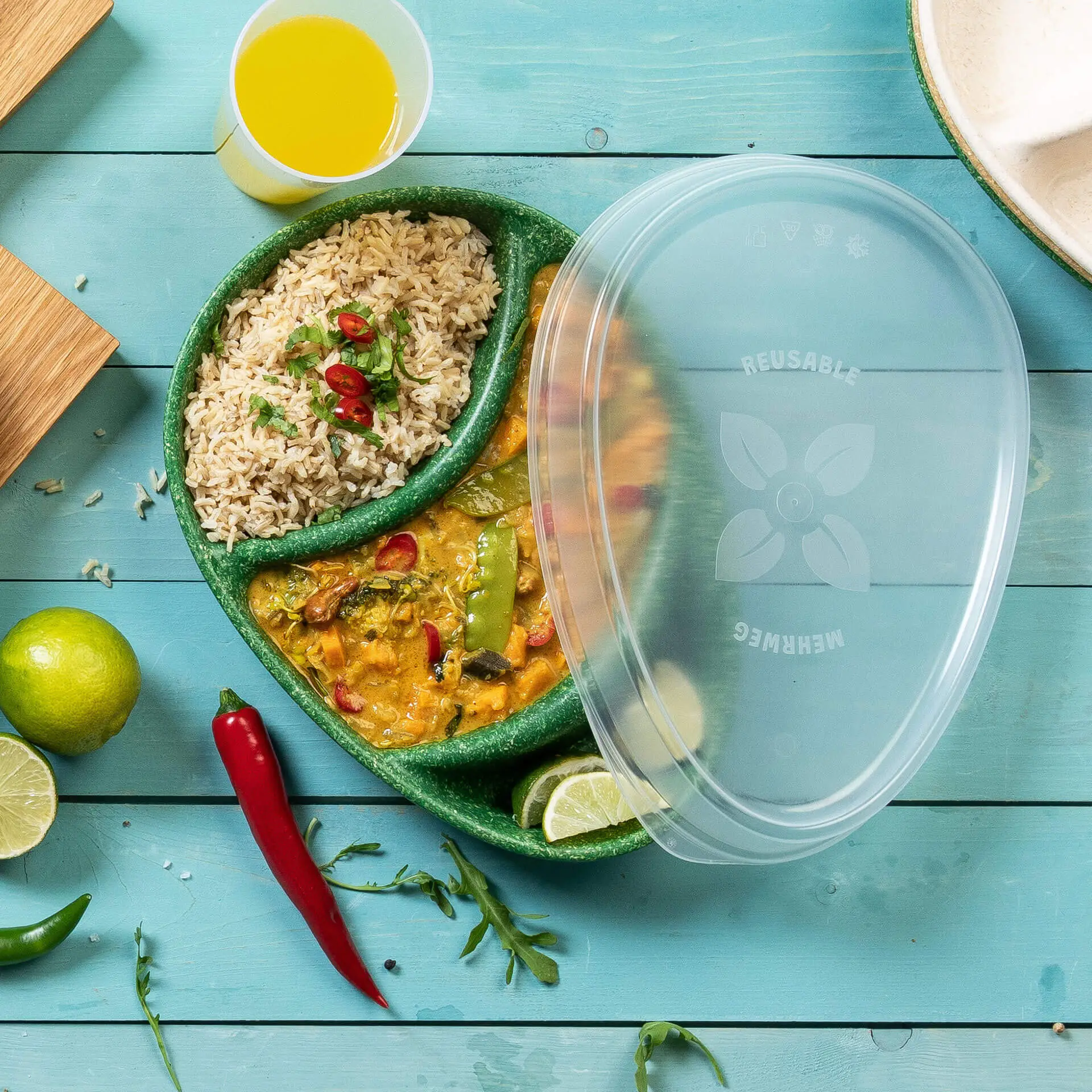 Mehrwegdeckel  "merways Plate" 27,5 x 20 x 3 cm, PP, transparent dfc00851-mehrwegdeckel-merways-plate-275-x-20-x-3-cm-pp-transparent-7