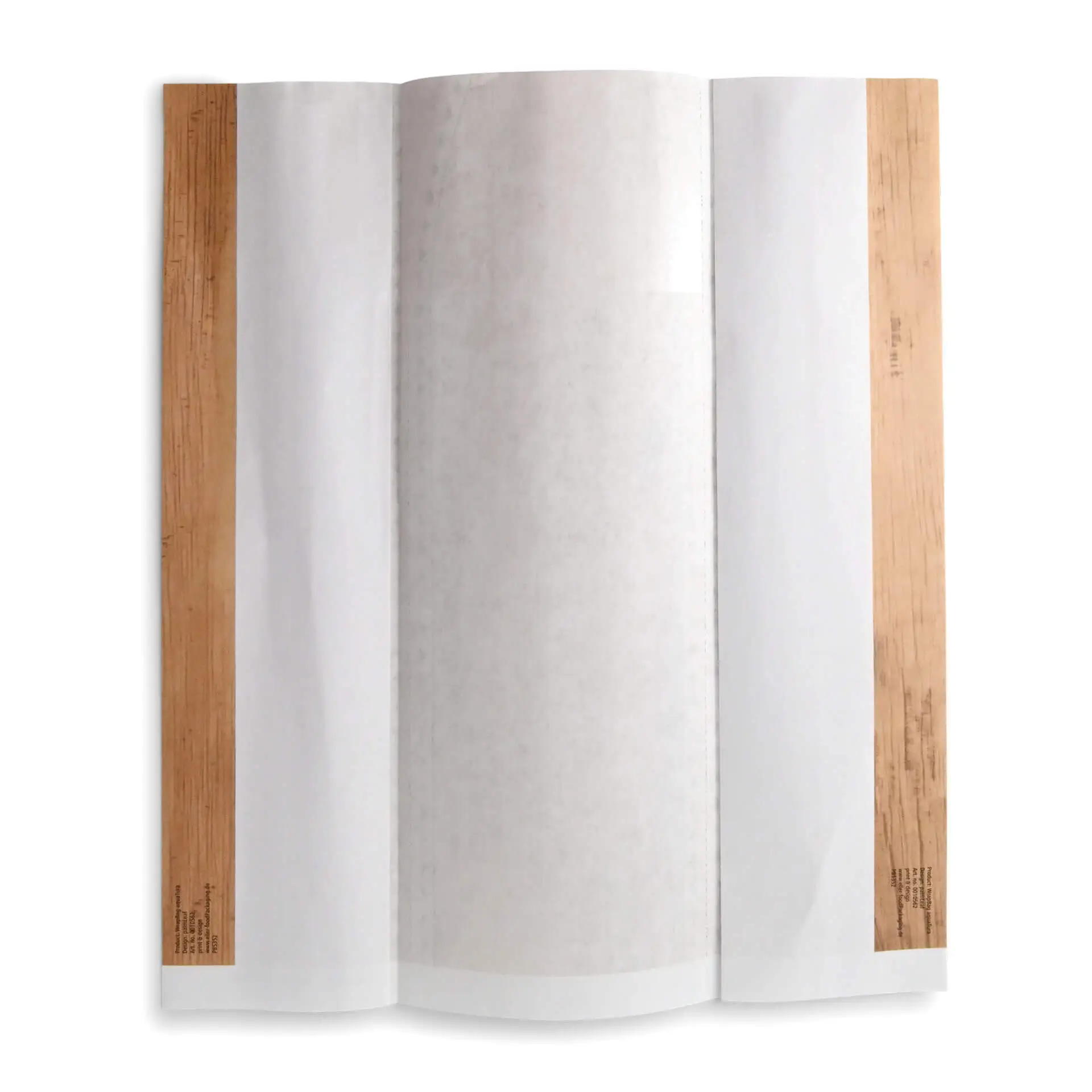 Wrap Papier S 10,5 x 30,5 cm, braun, vorgefaltet