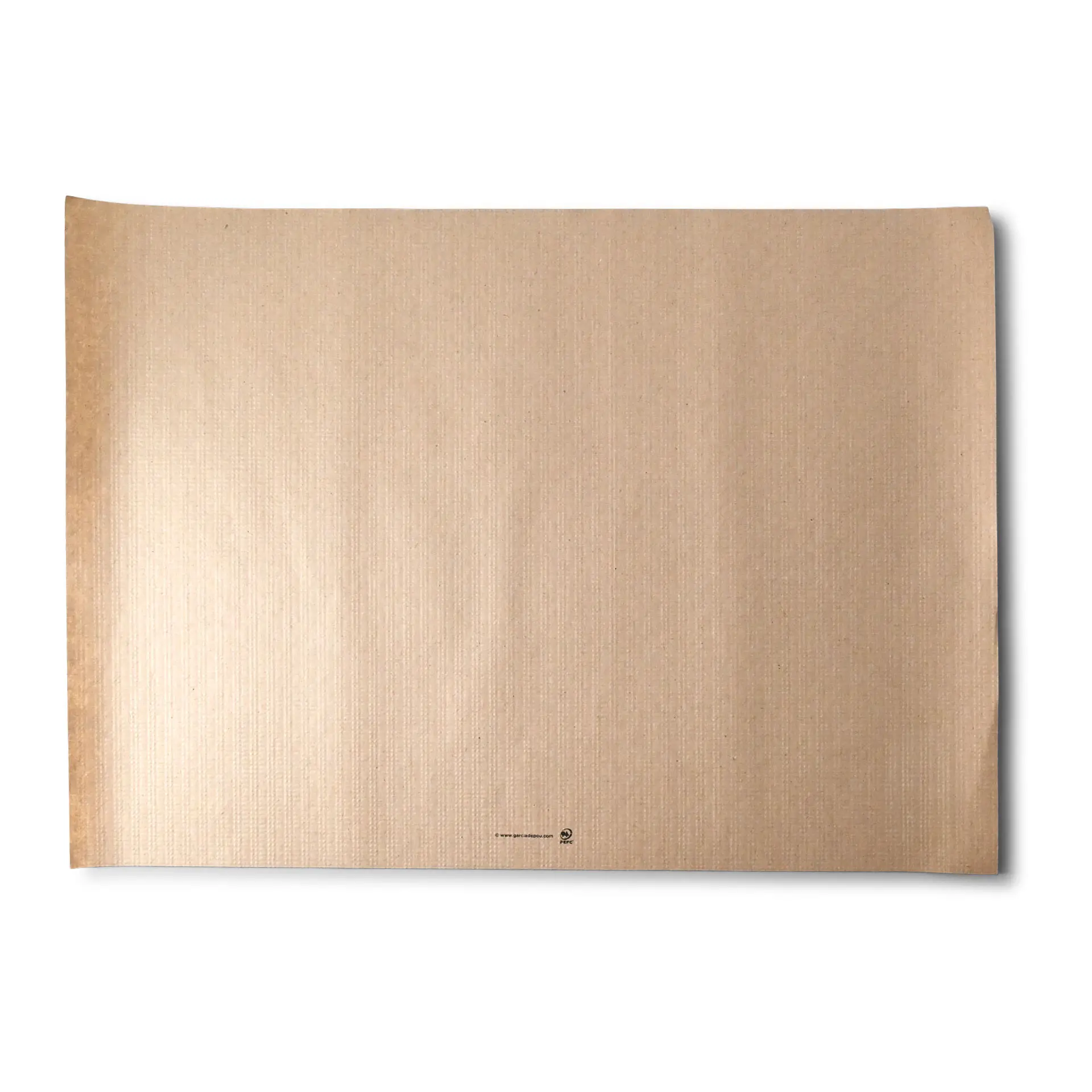 Unbleached rPaper placemat measuring 31 x 43 cm, shown flat on a white background.