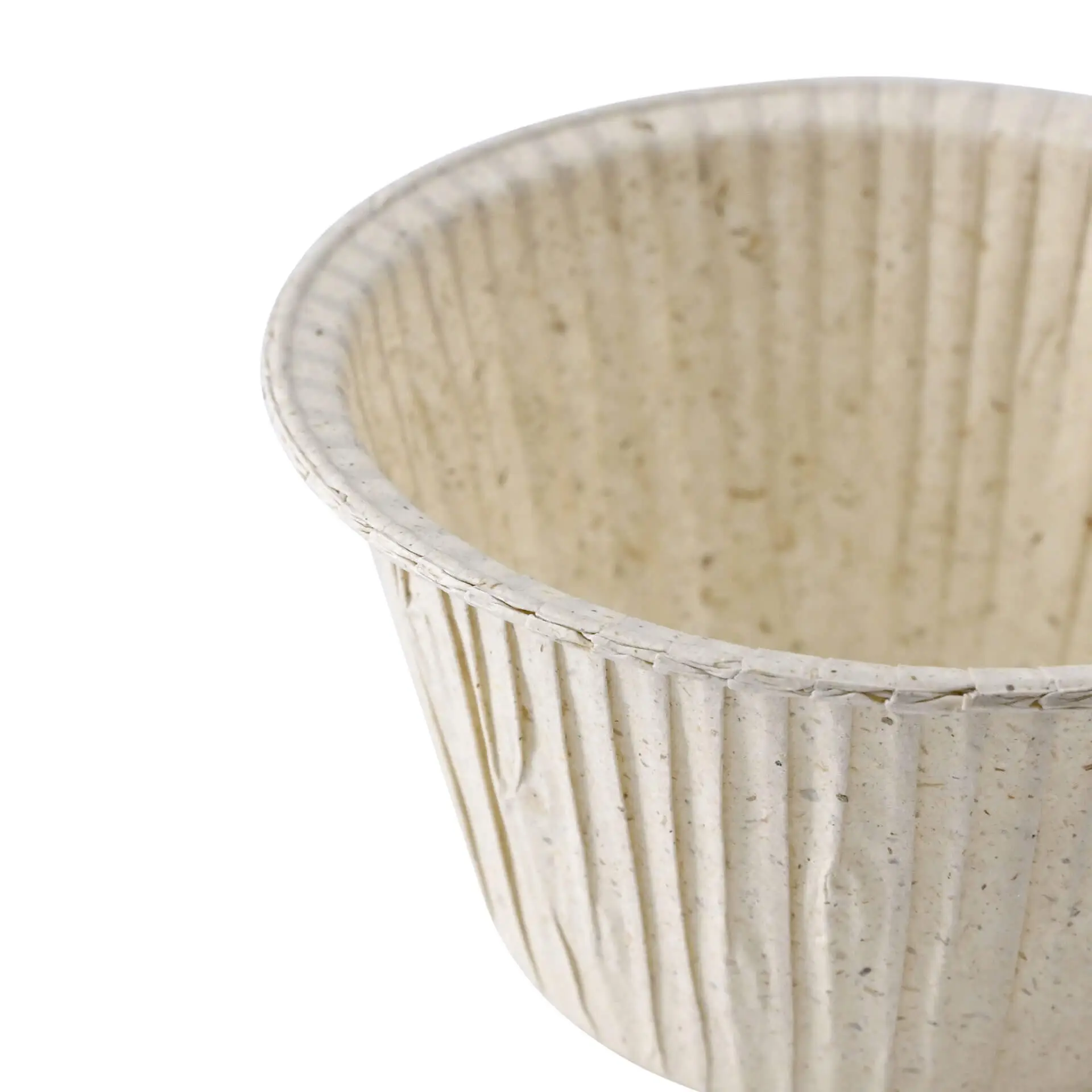 Cupcake liners made from grass paper ∅ 5 cm, round, brown dre02515-cupcake-foermchen-aus-graspapier-5-cm-rund-braun-5