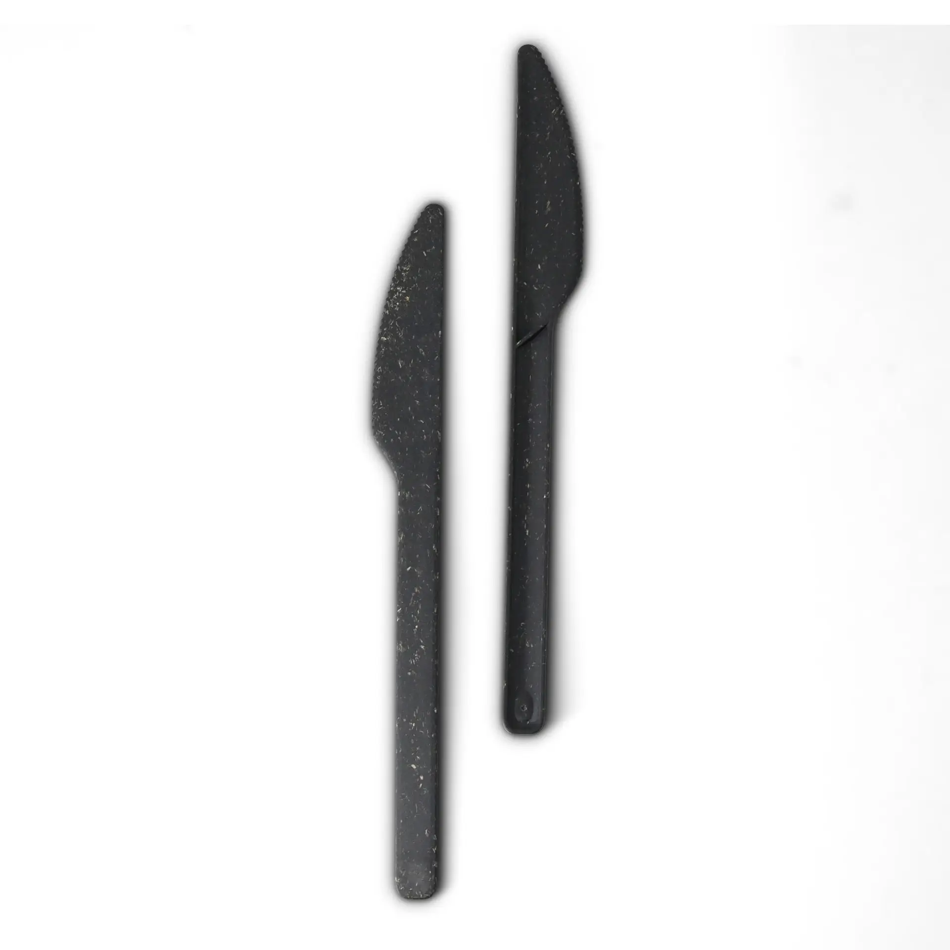 Mehrweg Messer "merways Cutlery" 18 cm, Pfeffer / grau Mehrweg Messer "merways Cutlery" 18 cm, Pfeffer / grau