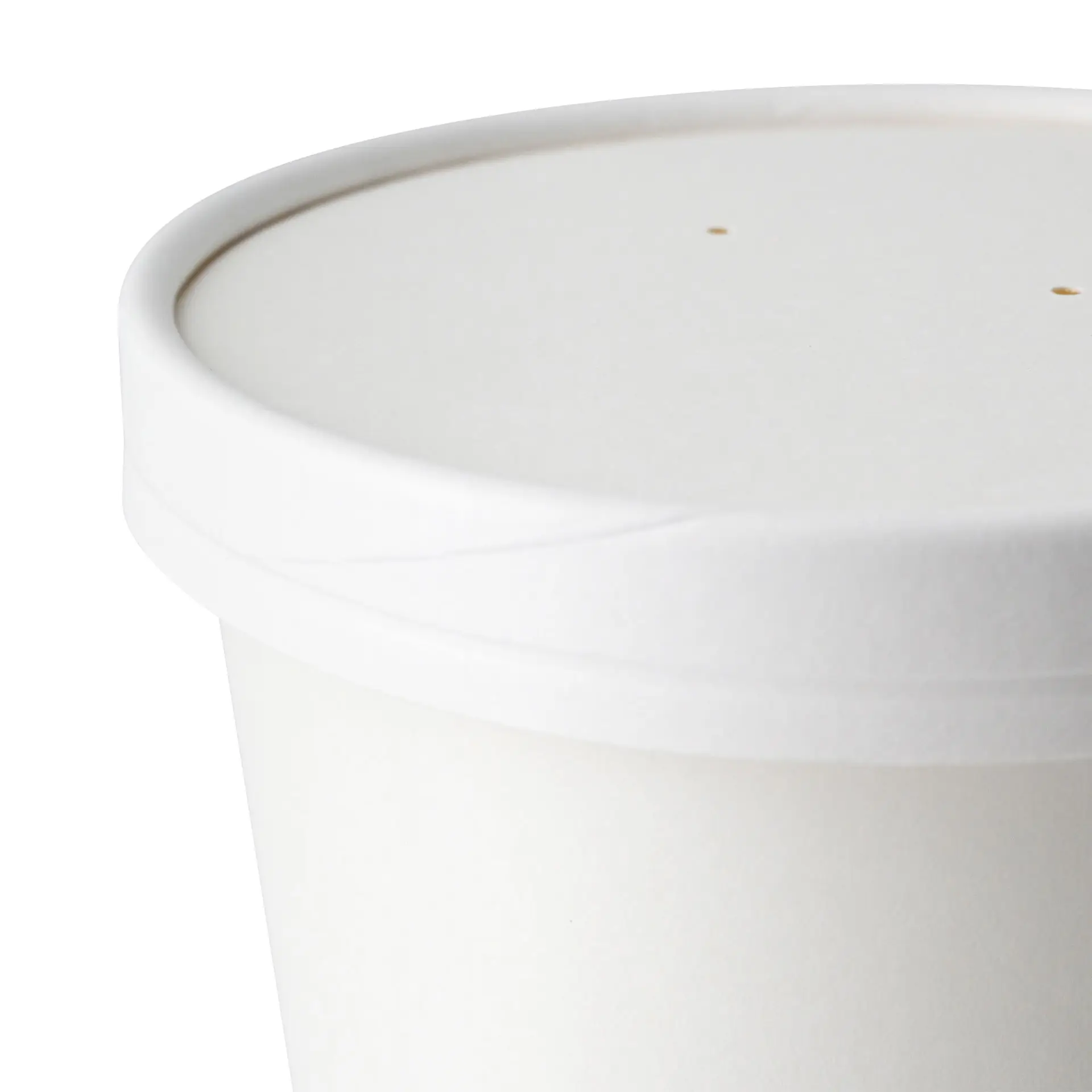 Cardboard membrane lids Ø 115 mm, white