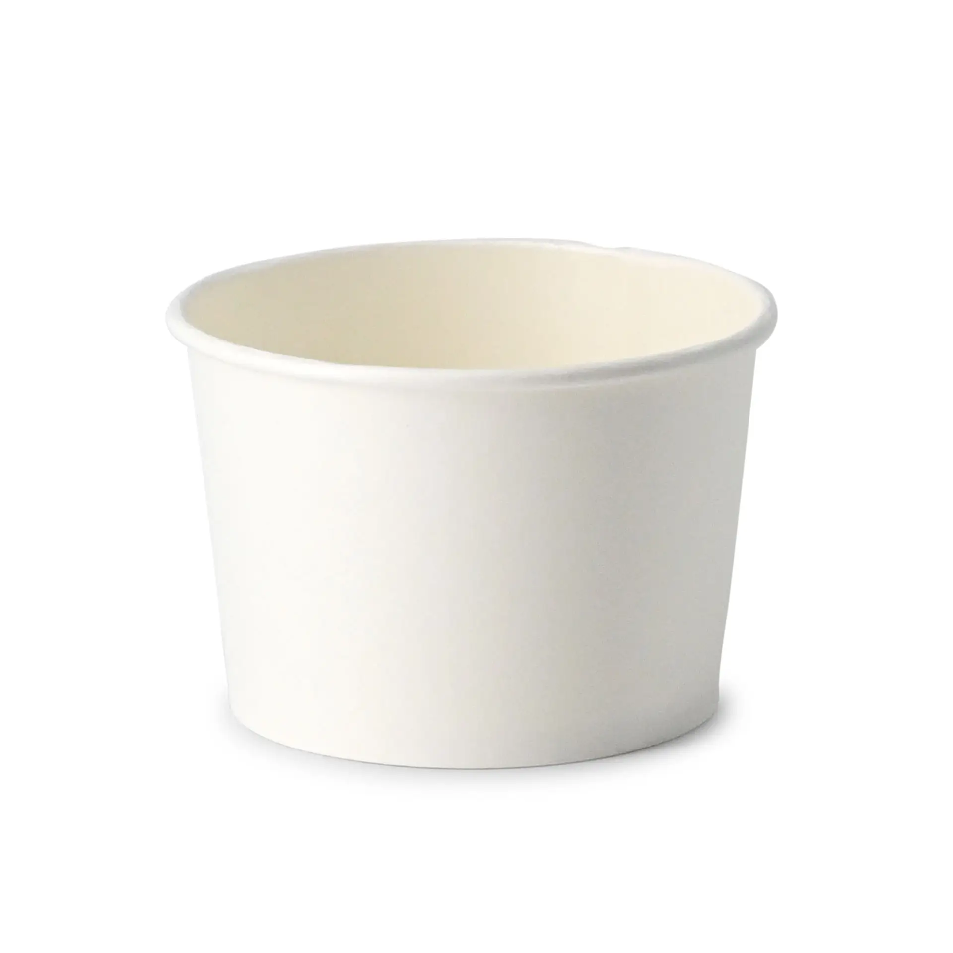 16 oz Paper Soup Container (eco-friendly coating), Ø 115 mm, white