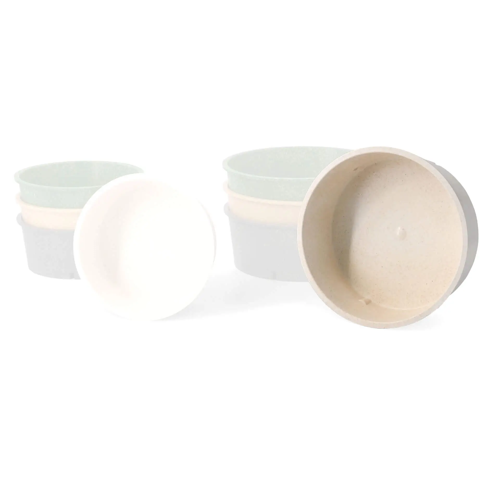 Reusable bowls "merways Bowl" 1000 ml, Ø 185 mm, cashew / creamy white dfc00803-mehrweg-schalen-merways-bowl-1000-ml-185-mm-cashew-creme-weiss-9