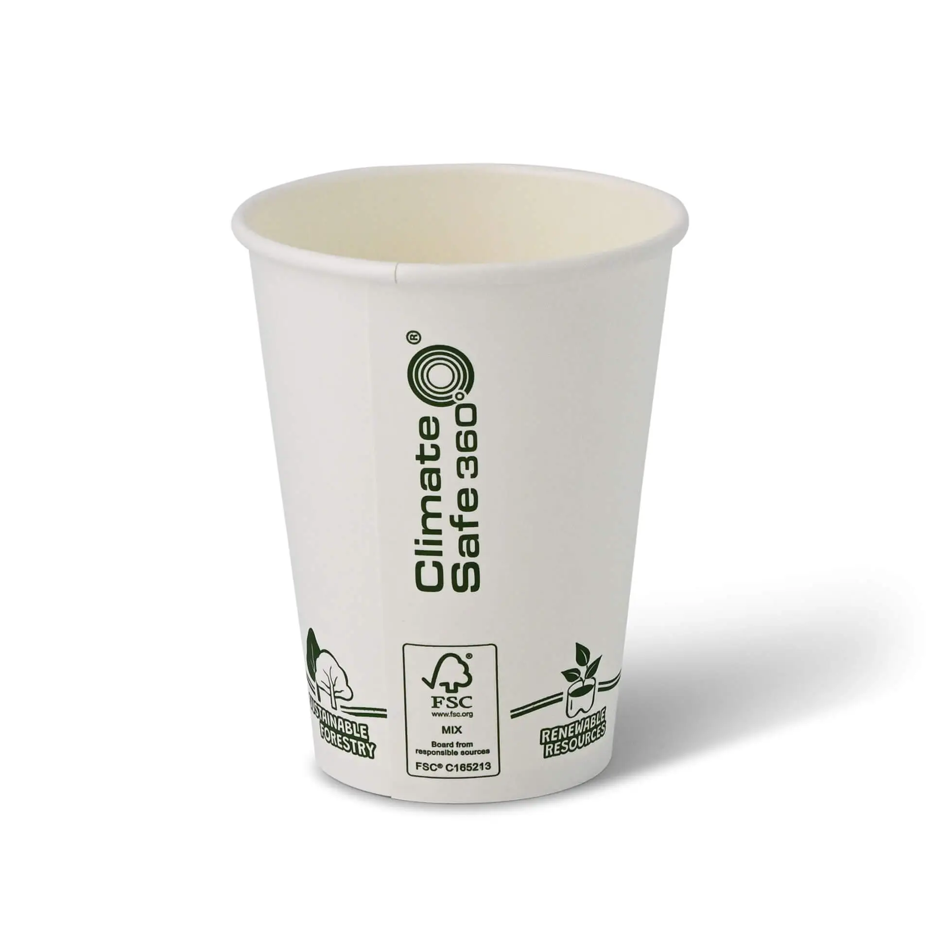 Pappbecher 300 ml / 12  oz, Ø 90 mm, "EcoUp©"- Icons