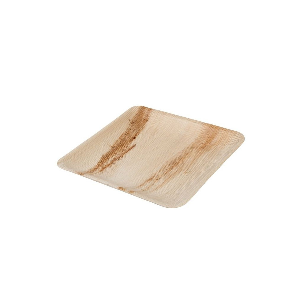 Palmware®-Teller 20 x 20 cm, quadratisch