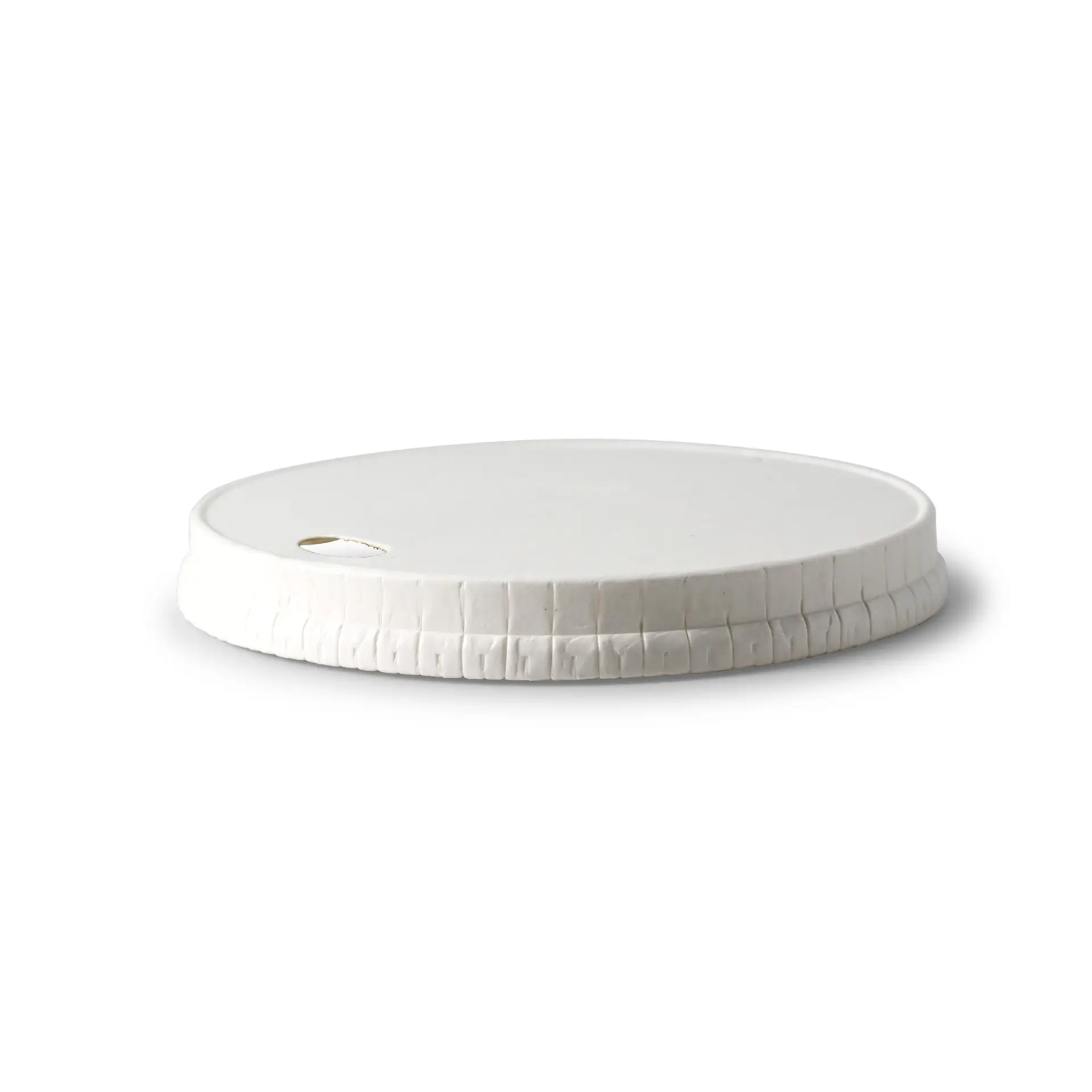 Paper lids Ø 90 mm, white, drink opening dhd04588-papierdeckel-90-mm-weiss-trinkoeffnung-2