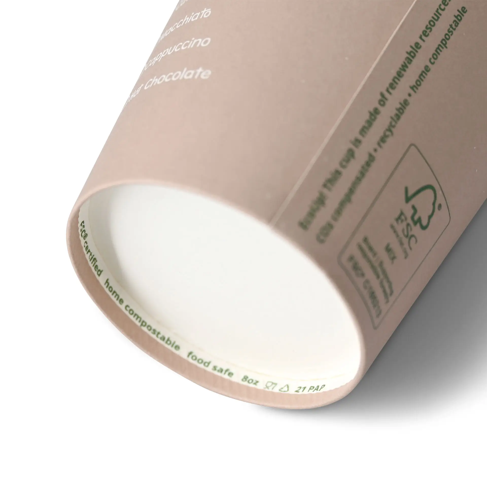8 oz Paper cup printed with "Coffeebreak", Ø 80 mm, white dhd04562-pappbecher-bedruckt-coffeebreak-200-ml-8-oz-80-mm-weiss-4
