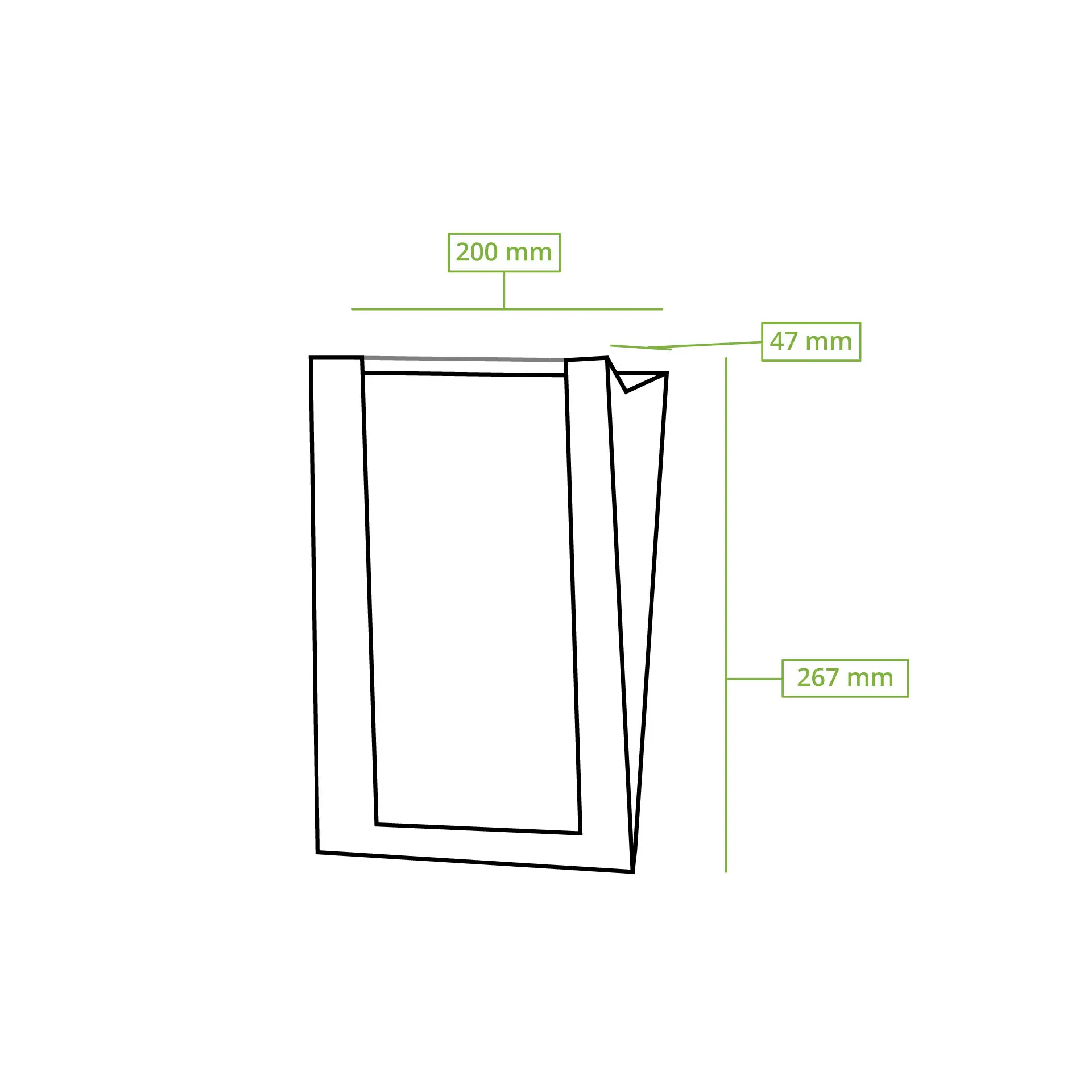 Bäckertüten aus Papier mit Fenster S, 20 x 5 x 27 cm, braun dre02231-baeckertueten-aus-papier-mit-fenster-s-20-x-5-x-27-cm-braun-7