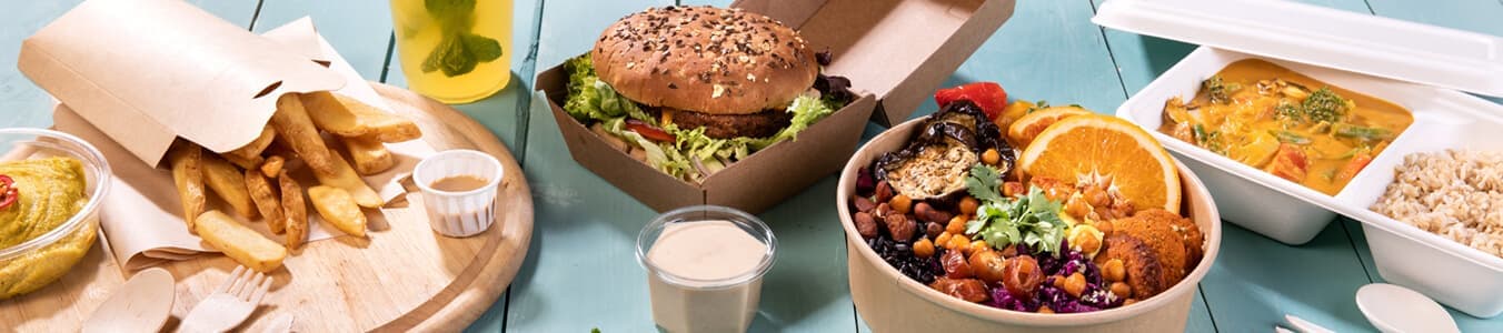 Fast-Food- und Street-Food-Verpackungen für dein Business