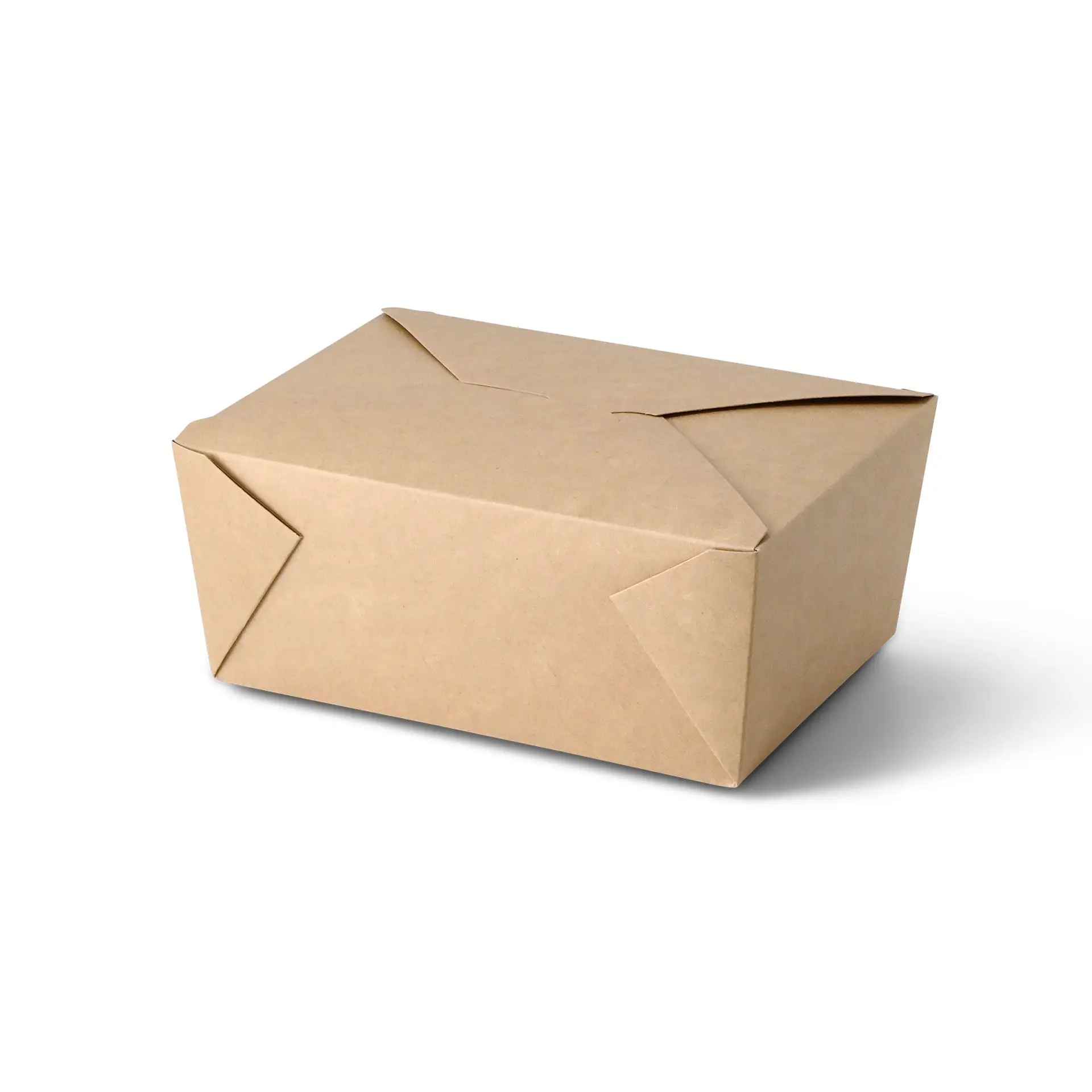 Take-away boxes made of cardboard 2500 ml, brown