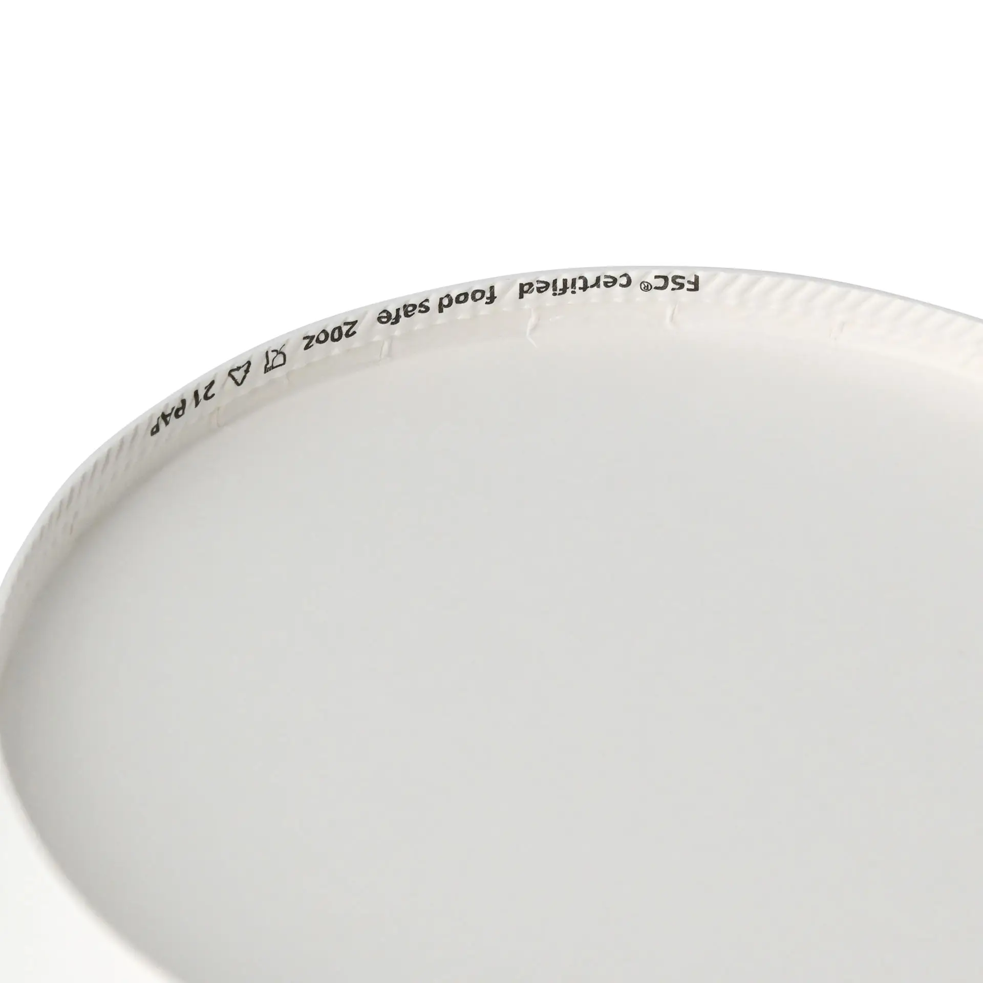 Paper bowls (coated) / Salad bowls 400 ml, Ø 150 mm, white, round (650 ml max. volume)