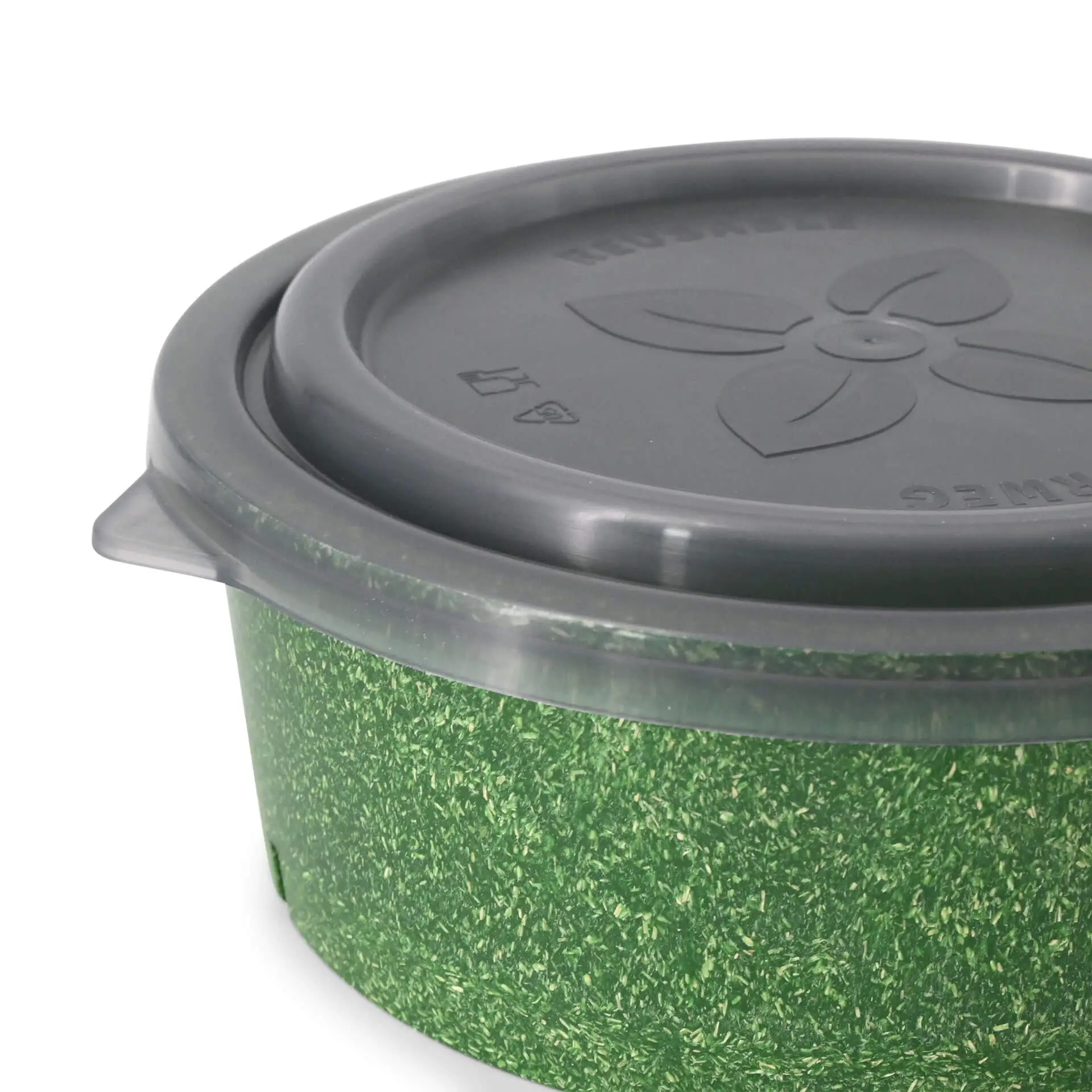 Reusable lids "merways Bowl" Ø 185 mm, PP, grey Reusable lids "merways Bowl" Ø 185 mm, PP, grey