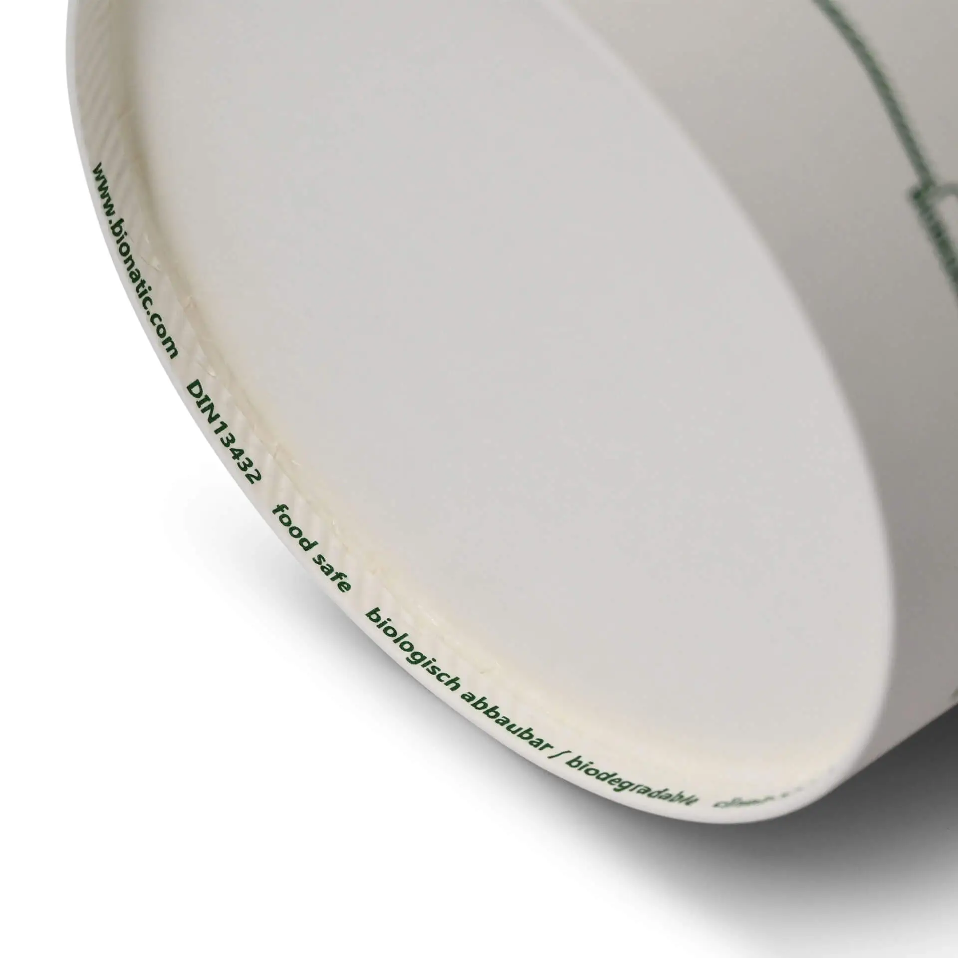 12 oz Cardboard Soup Container (eco-friendly coating), Ø 115 mm, "EcoUp©"-icons