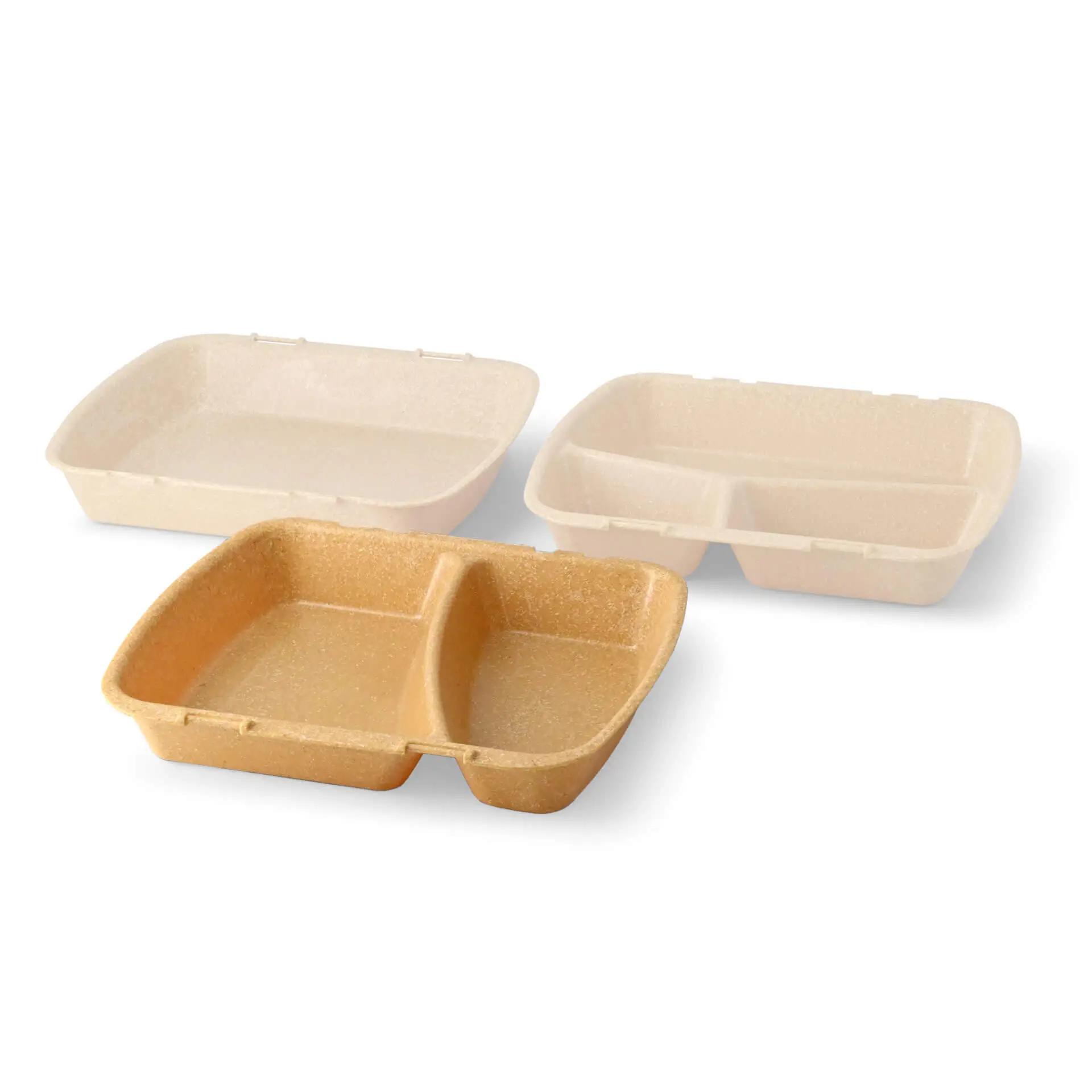 | 2 FÜR 1 | Mehrweg Menübehälter "merways Box" 24,5 x 20 x 4,5 cm, 2 Kammern, HP4/2, Karamell / braun dfc00841-2-fuer-1-mehrweg-menuebehaelter-merways-box-245-x-20-x-45-cm-2-kammern-hp42-karamell-braun-9