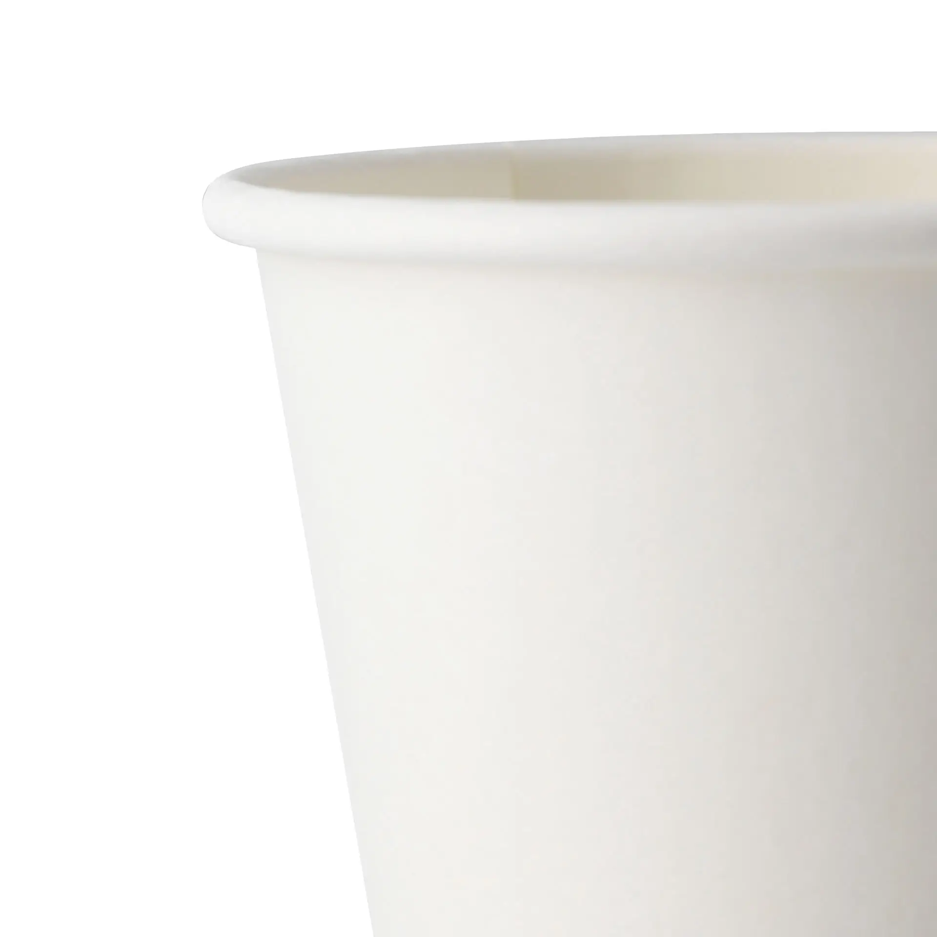 Paper cup 150 ml / 6 oz, Ø 80 mm, single wall, white, PLA-coated