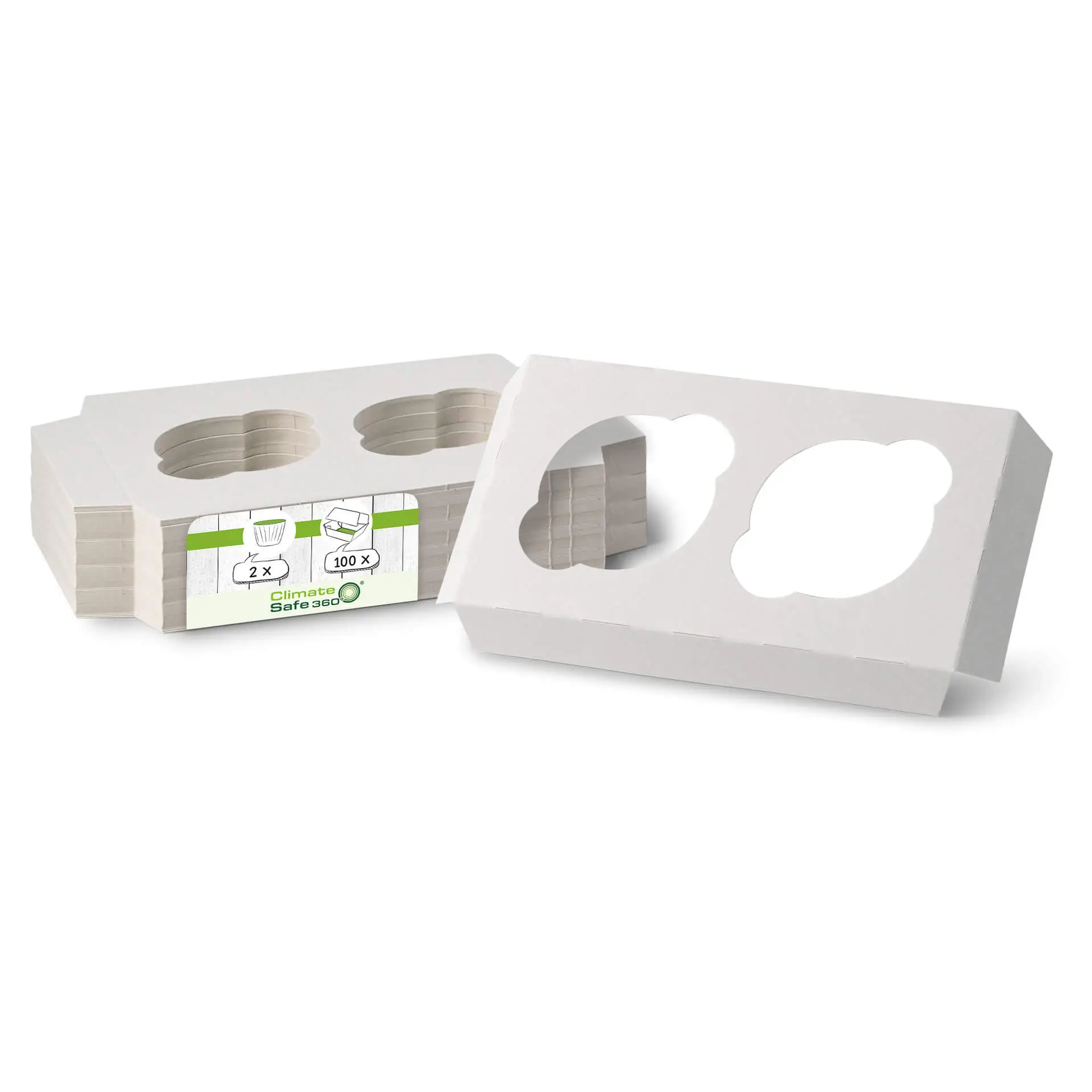 Einlagen aus Karton für 2er Cupcake Boxen, weiß dre035031-einlagen-aus-karton-fuer-2er-cupcake-boxen-weiss