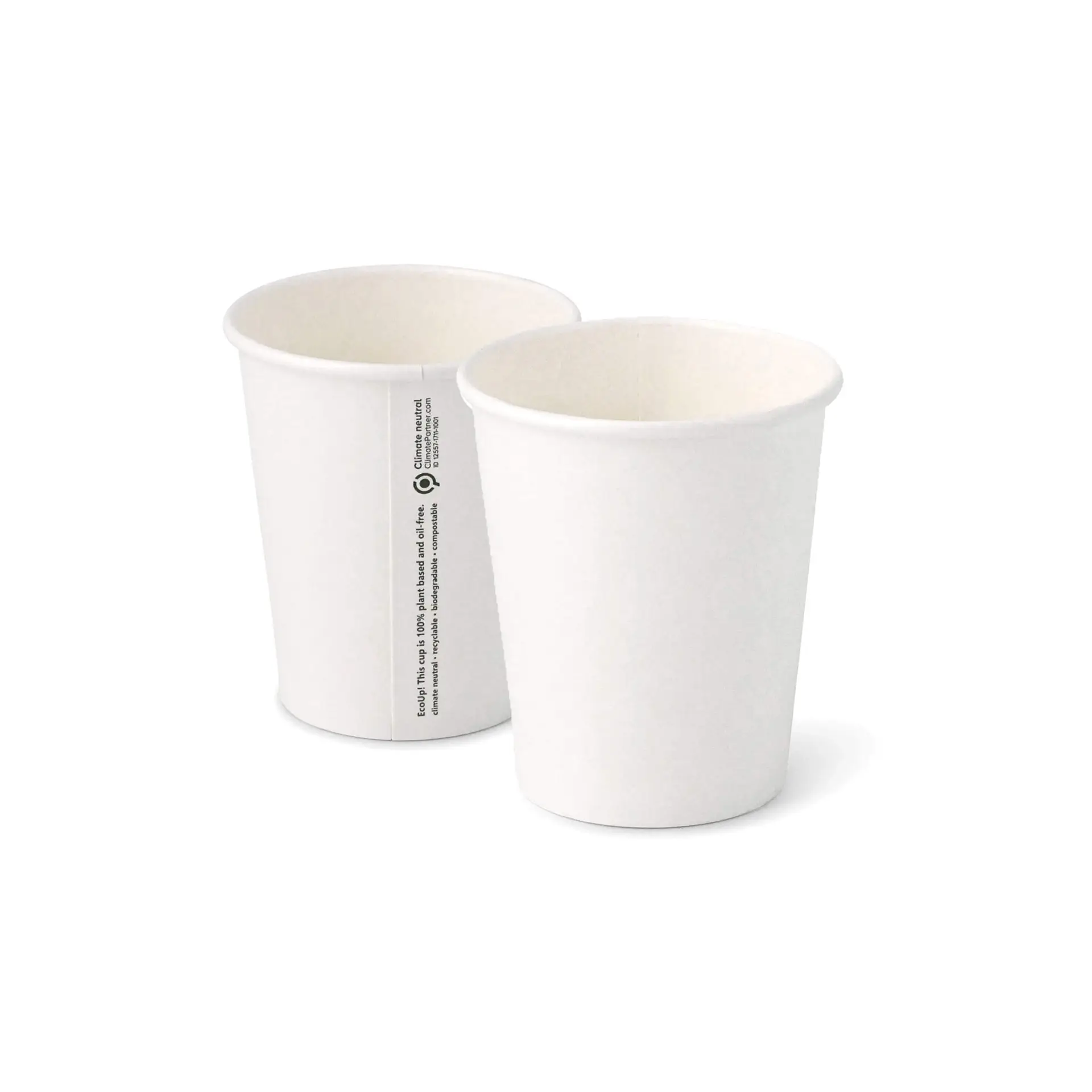 Pappbecher 200 ml / 8 oz, Ø 80 mm, weiß Pappbecher 200 ml / 8 oz, Ø 80 mm, weiß
