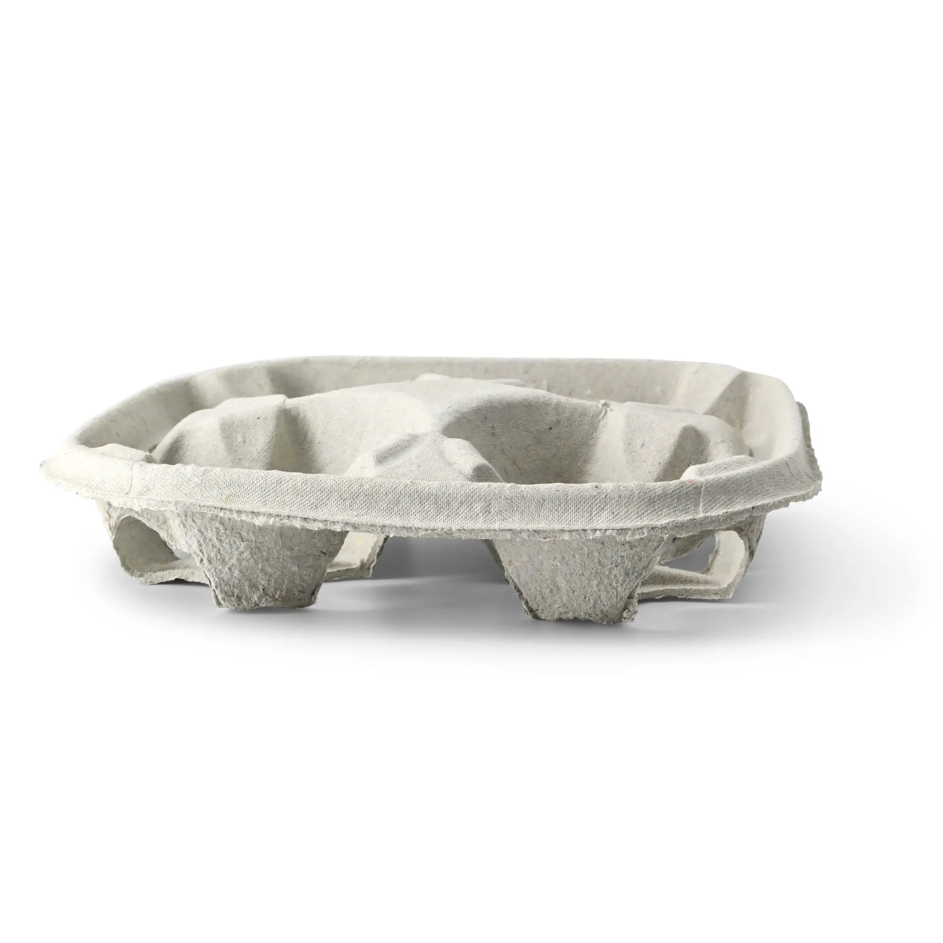 Quadruple cardboard cup holder, kraft dhd04988-bechertraeger-4er-aus-pappe-braun-3