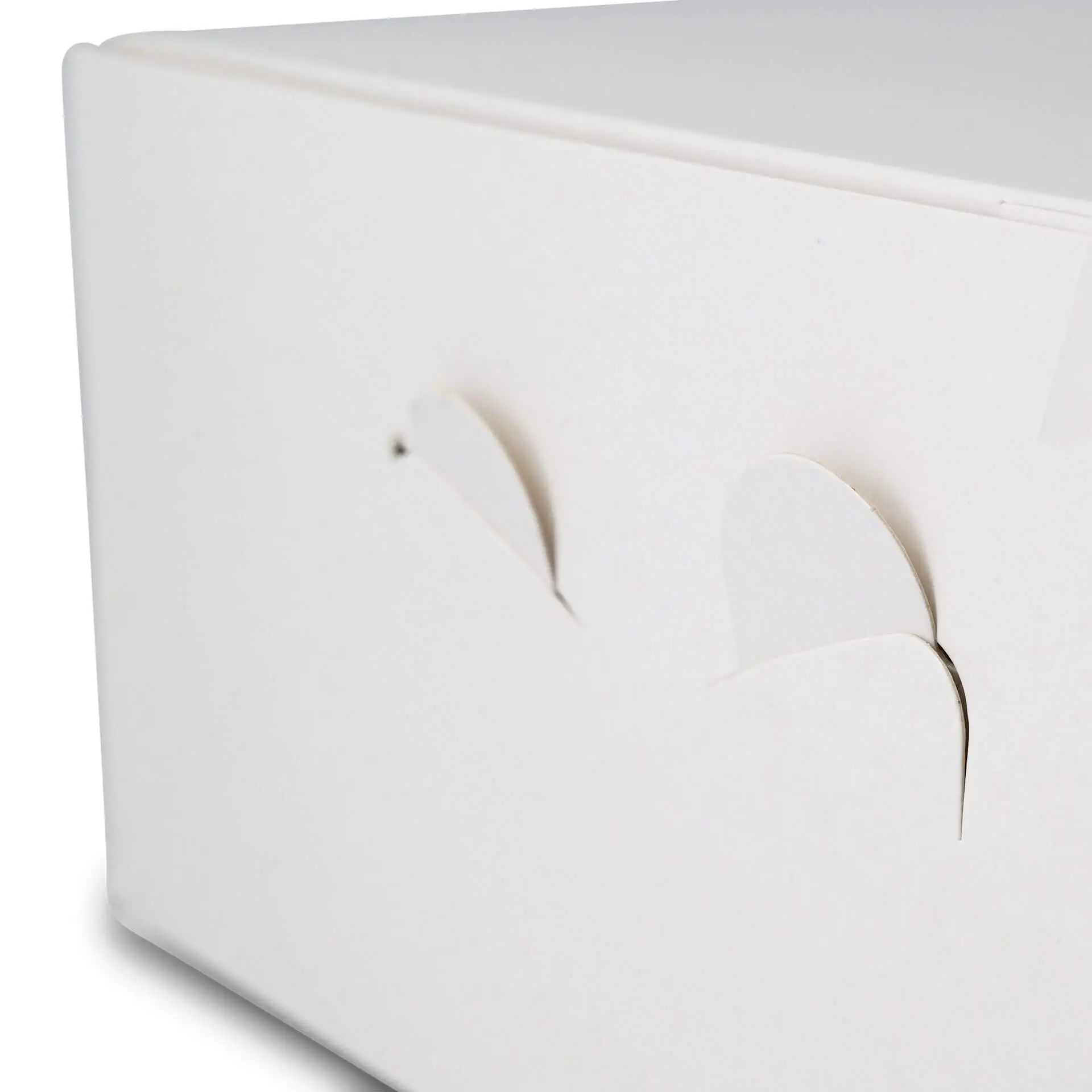 Cakebox M, 23 x 23 x 10 cm, white