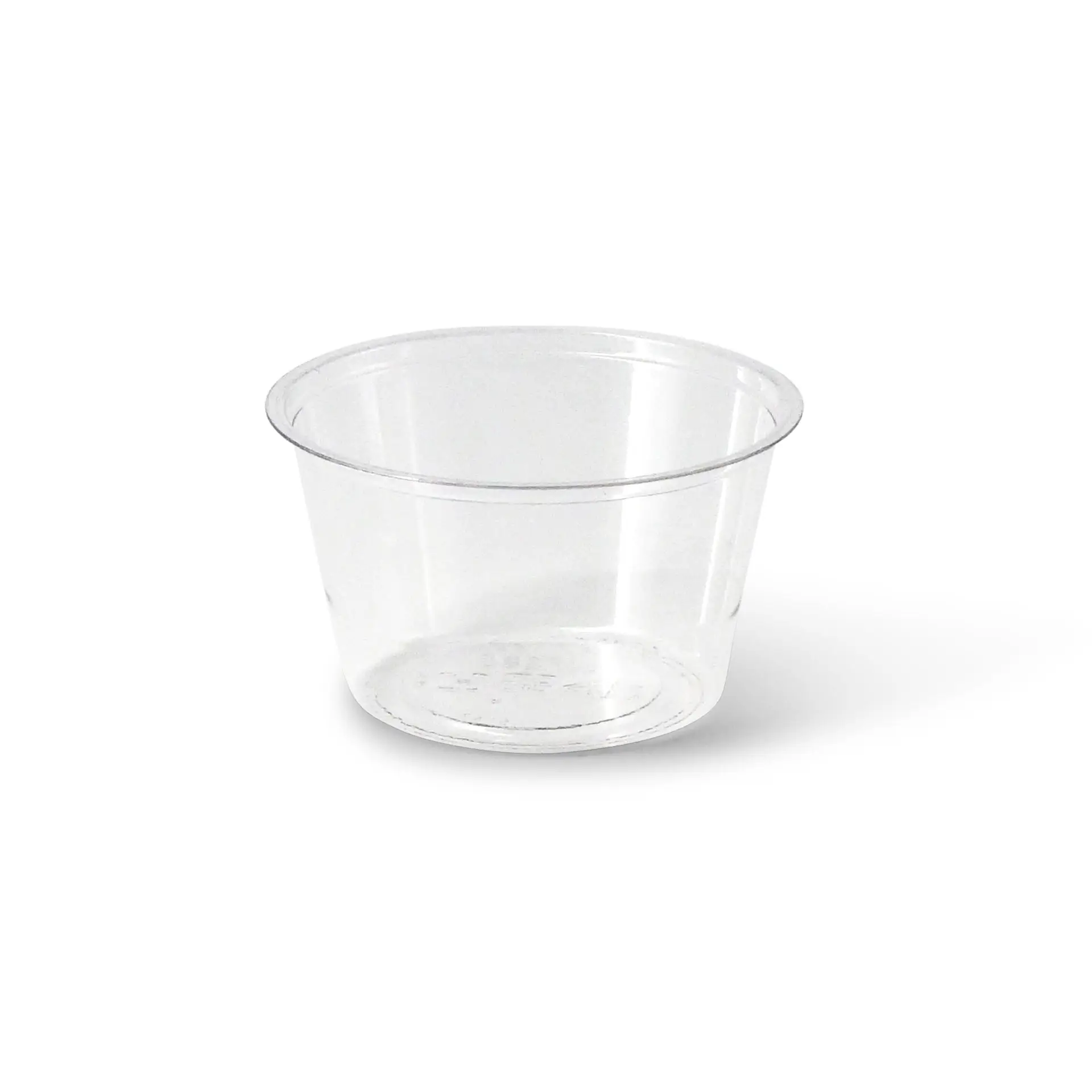Portionsbecher aus PLA 80 ml, Ø 70 mm, klar dfc024701-portionsbecher-aus-pla-80-ml-70-mm-klar-1