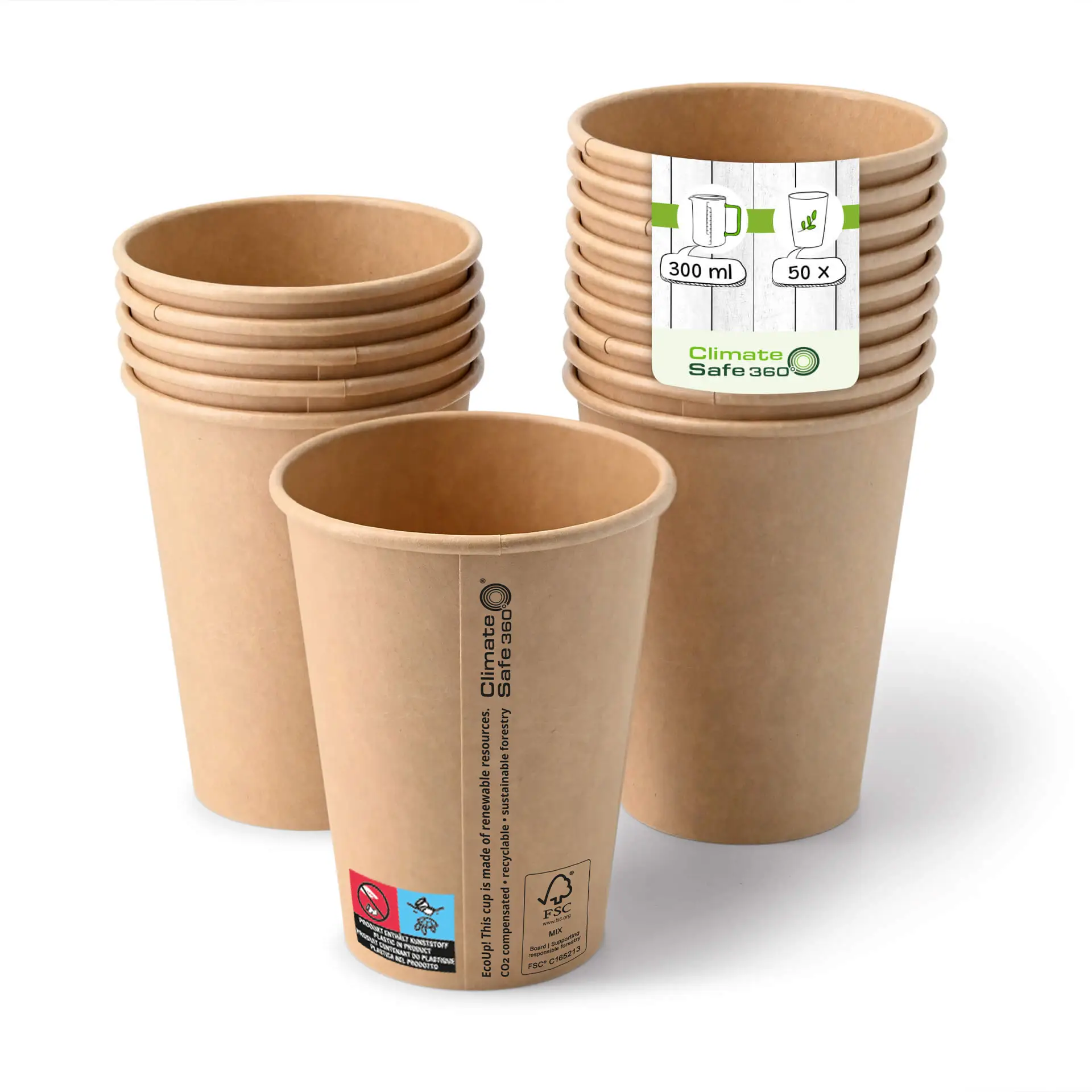 Pappbecher (beschichtet) 300 ml / 12 oz, Ø 90 mm, braun con10015-01-1-pappbecher-beschichtet-300-ml-12-oz-90-mm-braun