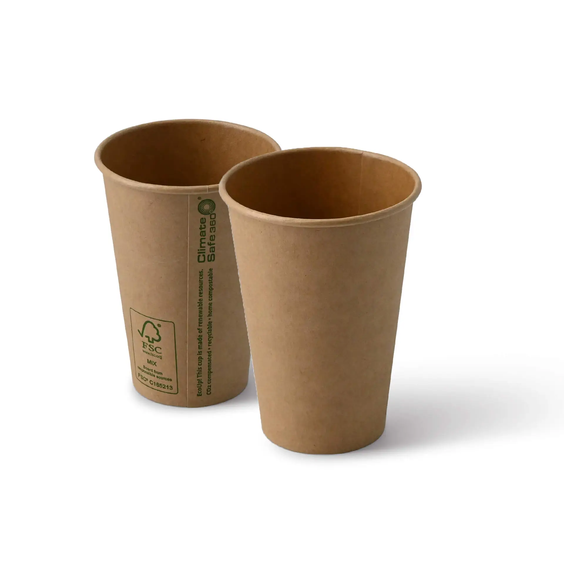 Automaten Becher aus Pappe 180 ml / 7,5 oz, ungebleicht Automaten Becher aus Pappe 180 ml / 7,5 oz, ungebleicht