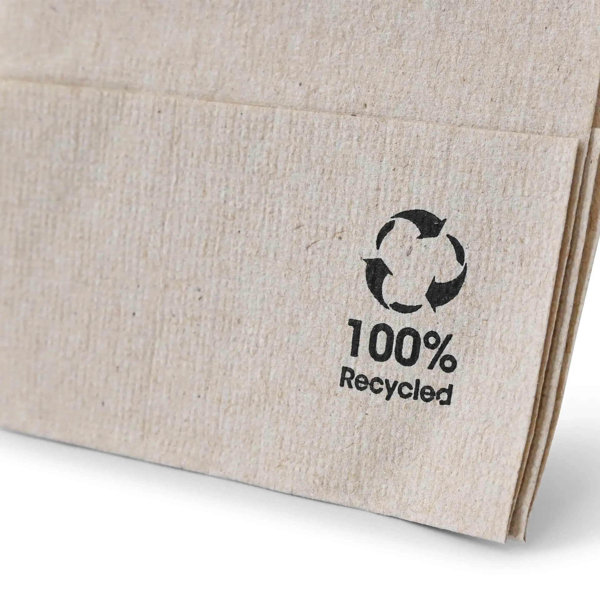 rPaper Ice Cream Napkins 12 x 8.5 cm, 1-ply, folded, unbleached
