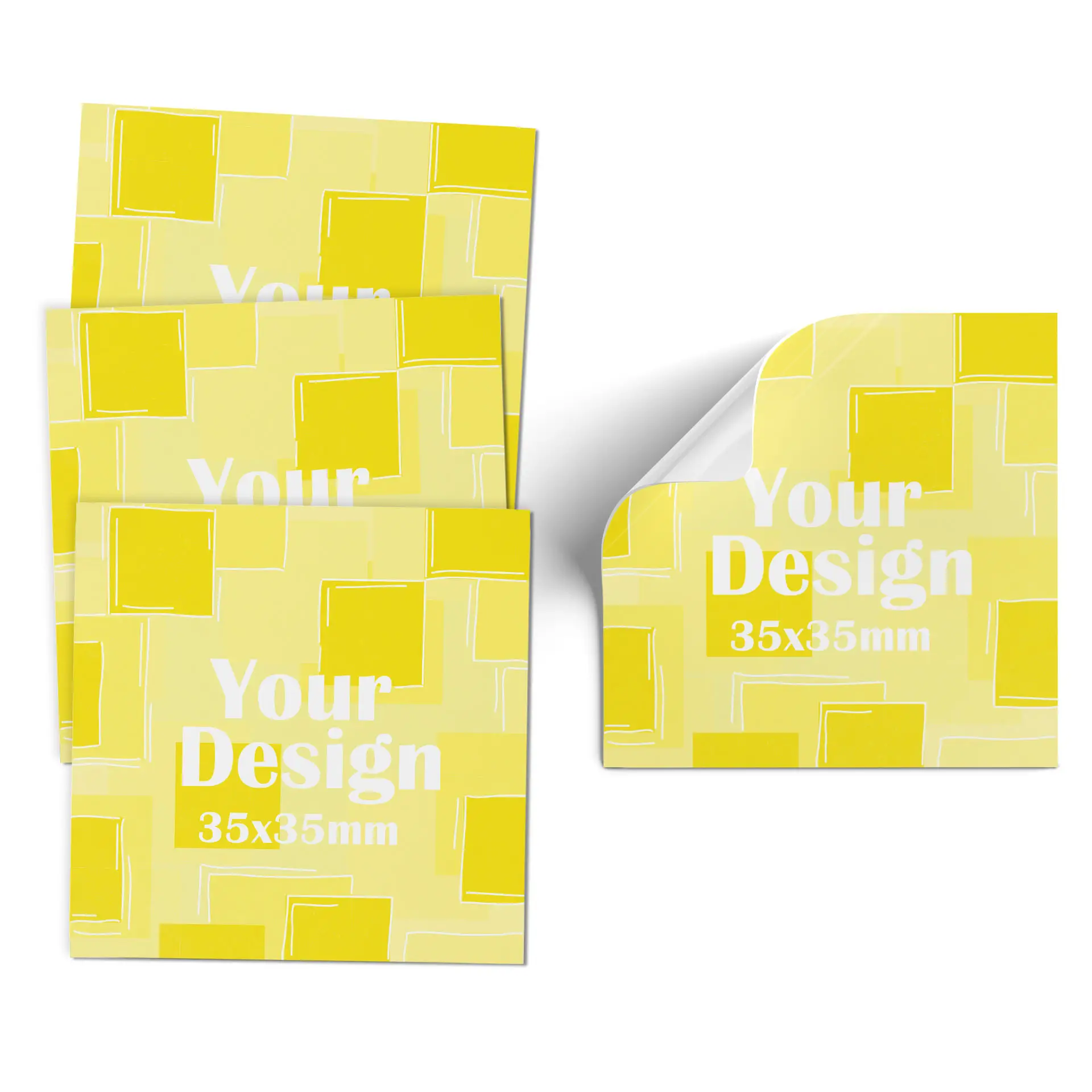Label printing 35 x 35 mm, square, bio-foil 9104p7005601-etiketten-bedrucken-35-x-35-mm-quadratisch-bio-folie