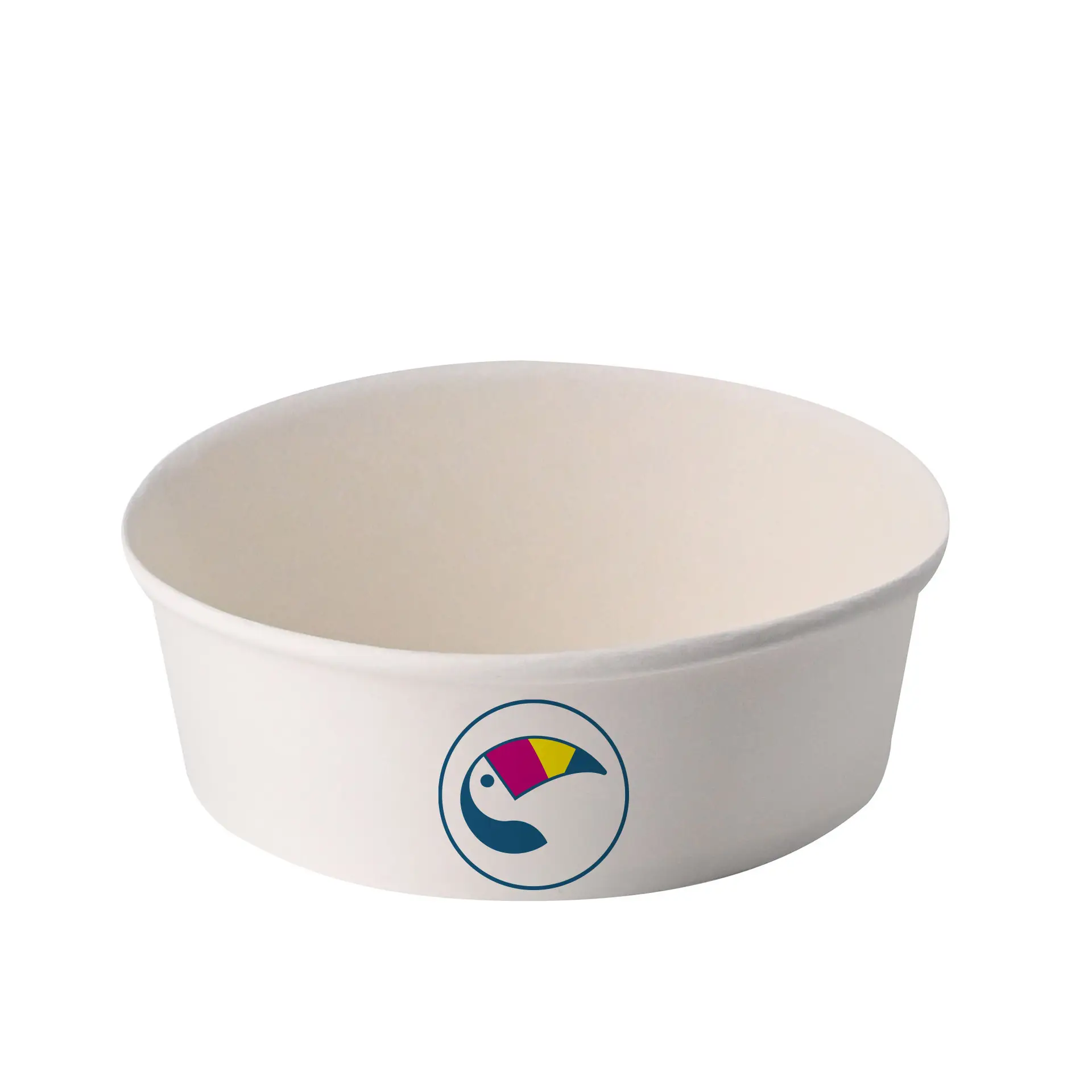 Salatschalen bedrucken / Bowls bedruckt, 400 ml, Ø 150 mm, weiß, PE-beschichtet