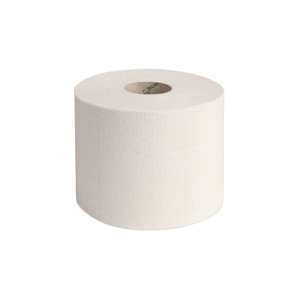 rPapier-Toilettenpapier Kompaktrollen, 2-lagig, 500 Blatt