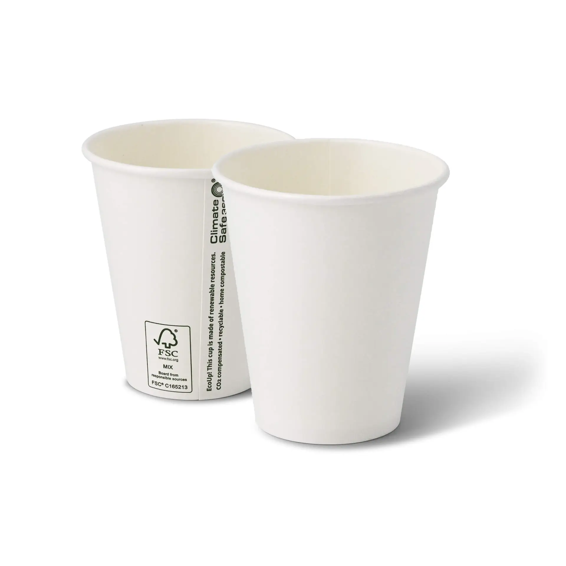 10 oz Paper cups single wall, Ø 90 mm, white