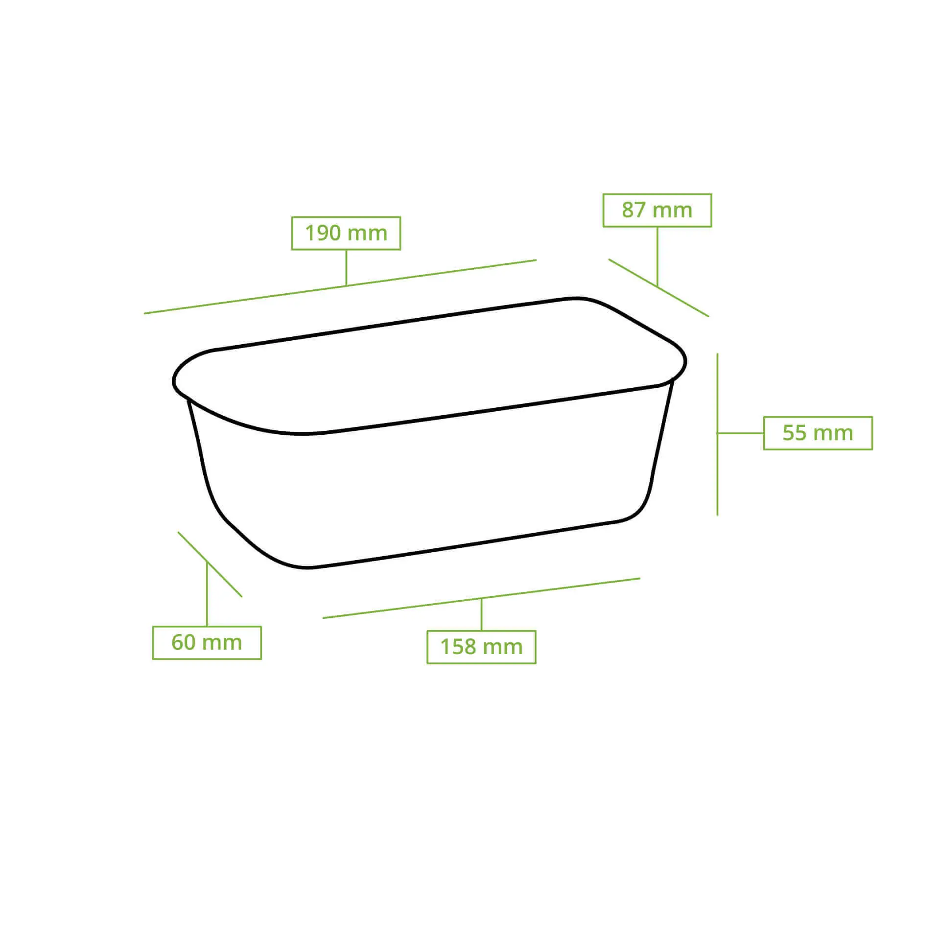 Cocoa paper baking moulds 16 × 5.5 × 5 cm, rectangular, brown dre02510-kakaopapier-backformen-16-x-55-x-5-cm-rechteckig-braun-8