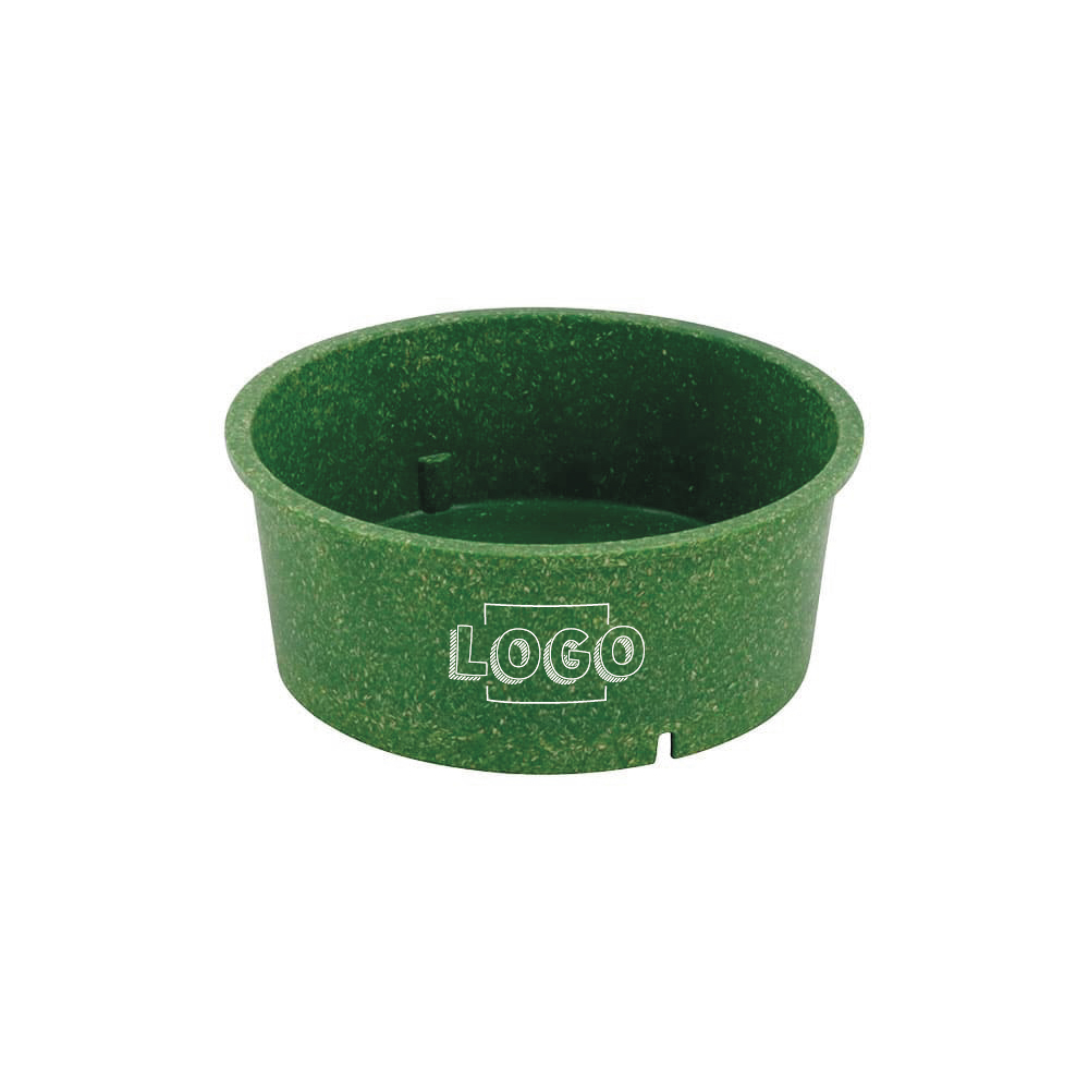 Mehrweg-Schalen "Häppy Bowl®" 650 ml, Ø 150 mm, Spinat / dunkelgrün, Individualdruck