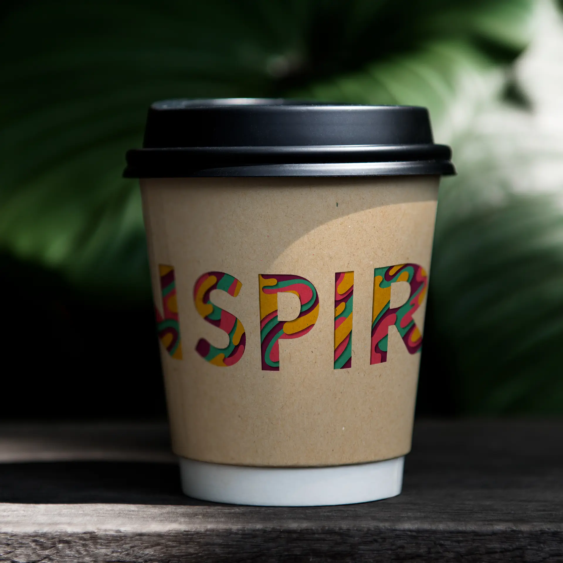 Custom Printed Paper Cups (Double-Walled) 200 ml / 8 oz, double-walled, brown / white, matt, PE coating Custom Printed Paper Cups (Double-Walled) 200 ml / 8 oz, double-walled, brown / white, matt, PE coating