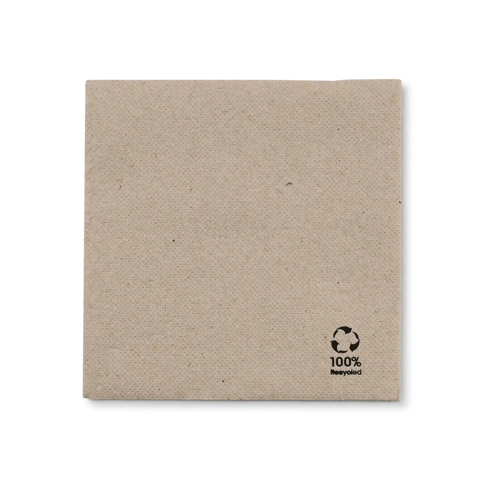 Recycled paper napkins (Premium) 25 x 25 cm, 2-ply, 1/4 fold dse02821-servietten-aus-recyceltem-papier-premium-25-x-25-cm-2-lagig-14-falz-ungebleicht-1