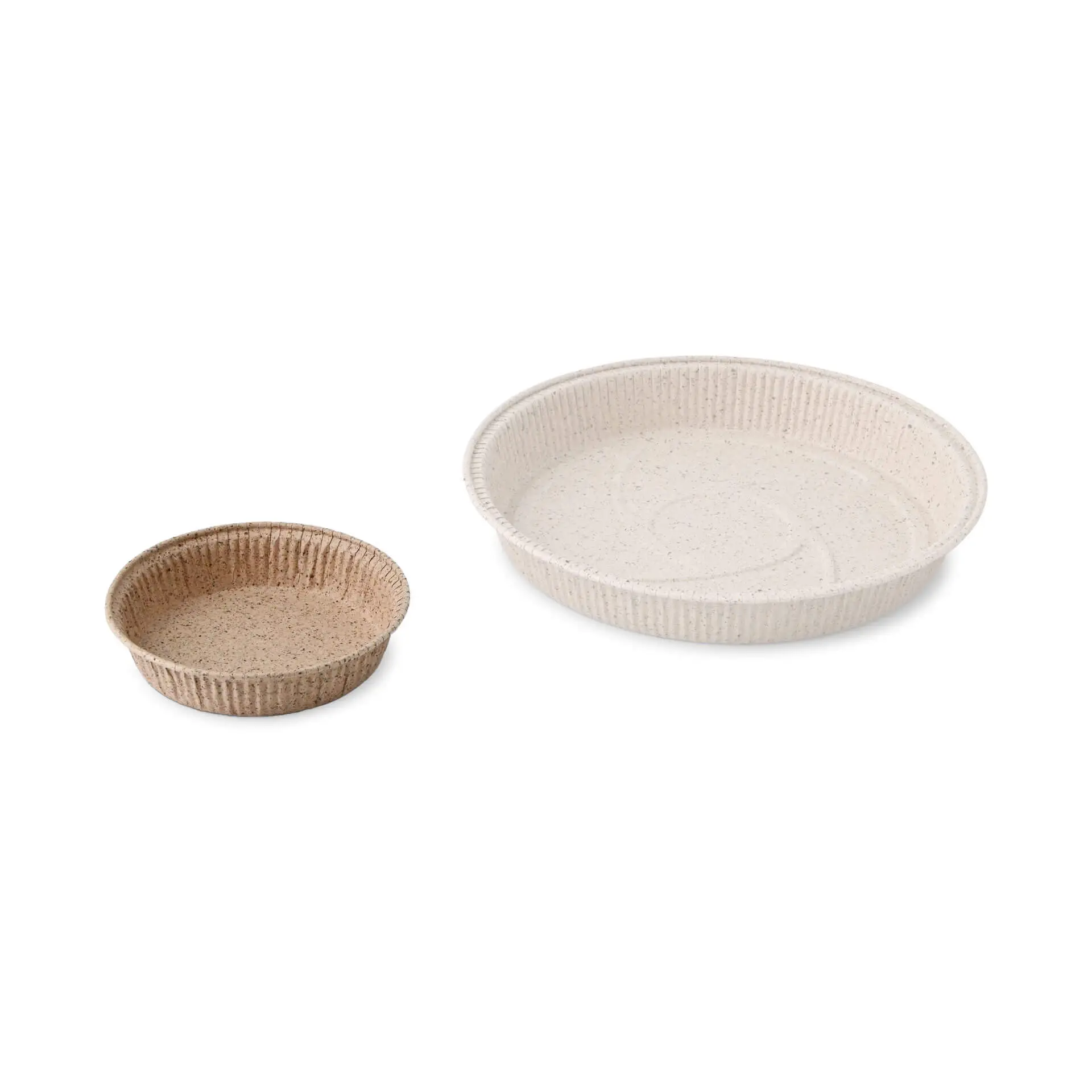 Backformen aus Kakaopapier, ∅ 9 cm, rund, braun Backformen aus Kakaopapier, ∅ 9 cm, rund, braun