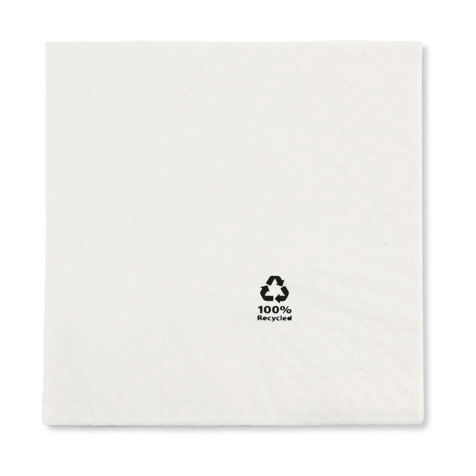 Recycled paper napkins 33 x 33 cm, 2-ply, 1/4 fold, white dse02828-servietten-aus-recyceltem-papier-33-x-33-cm-2-lagig-14-falz-weiss-1
