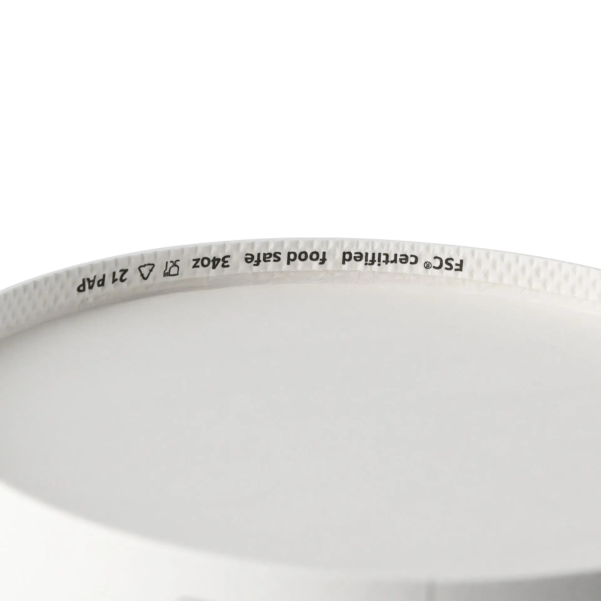 Paper bowls (coated) / Salad bowls 800 ml, Ø 150 mm, white, round (1000 ml max. volume)