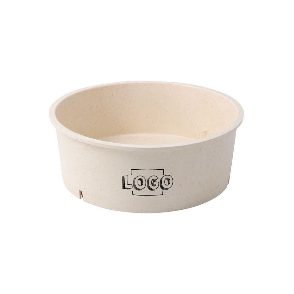 Mehrweg-Schalen Häppy Bowl® 1000 ml, Ø 185 mm, Cashew / creme-weiß, Individualdruck