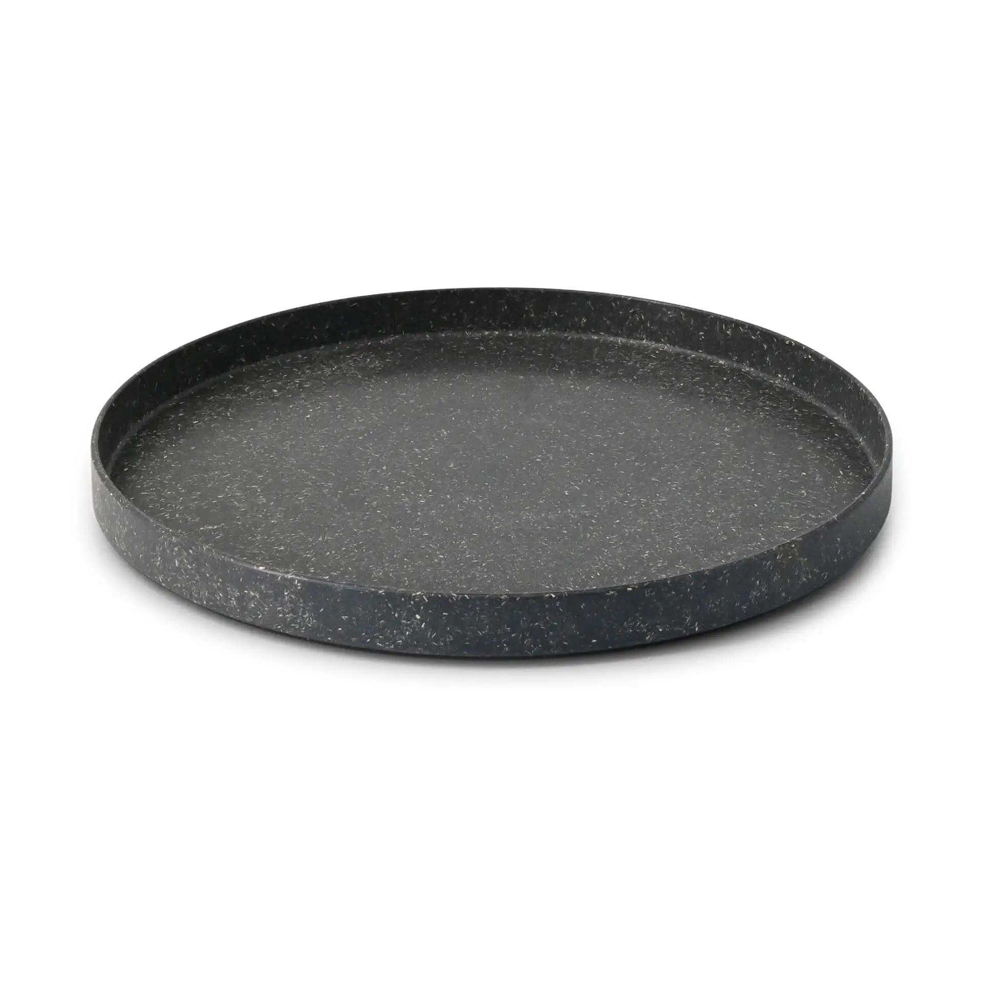 Reusable plates "merways Plate" Ø 24 cm, round, pepper / grey Reusable plates "merways Plate" Ø 24 cm, round, pepper / grey